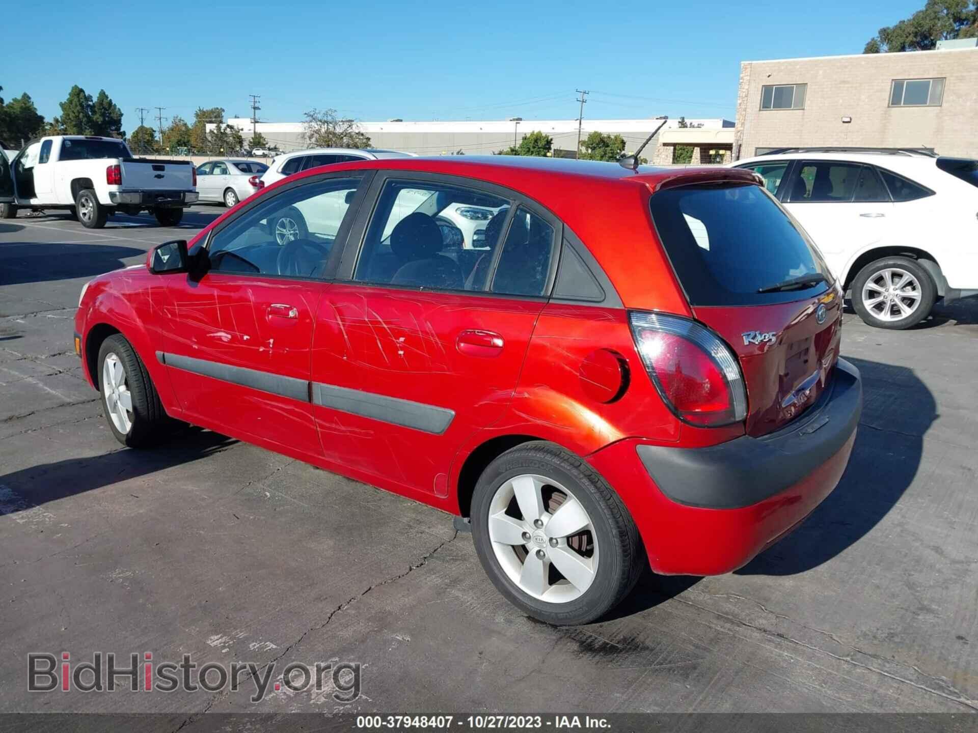 2007 KIA RIO5 - VIN: KNADE163576202198 - Фото 3