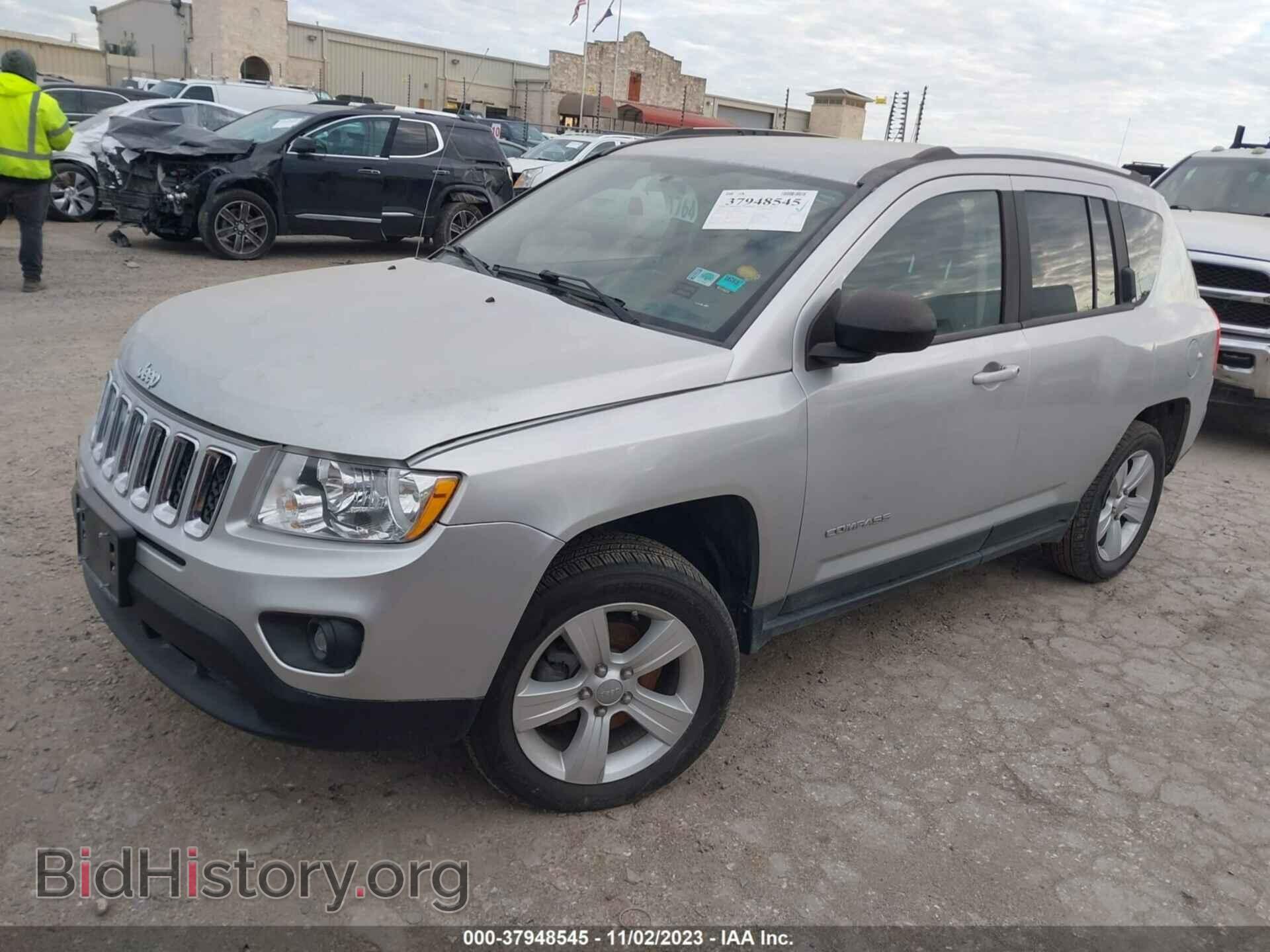 2012 JEEP COMPASS - VIN: 1C4NJCBA5CD609950 - Фото 2