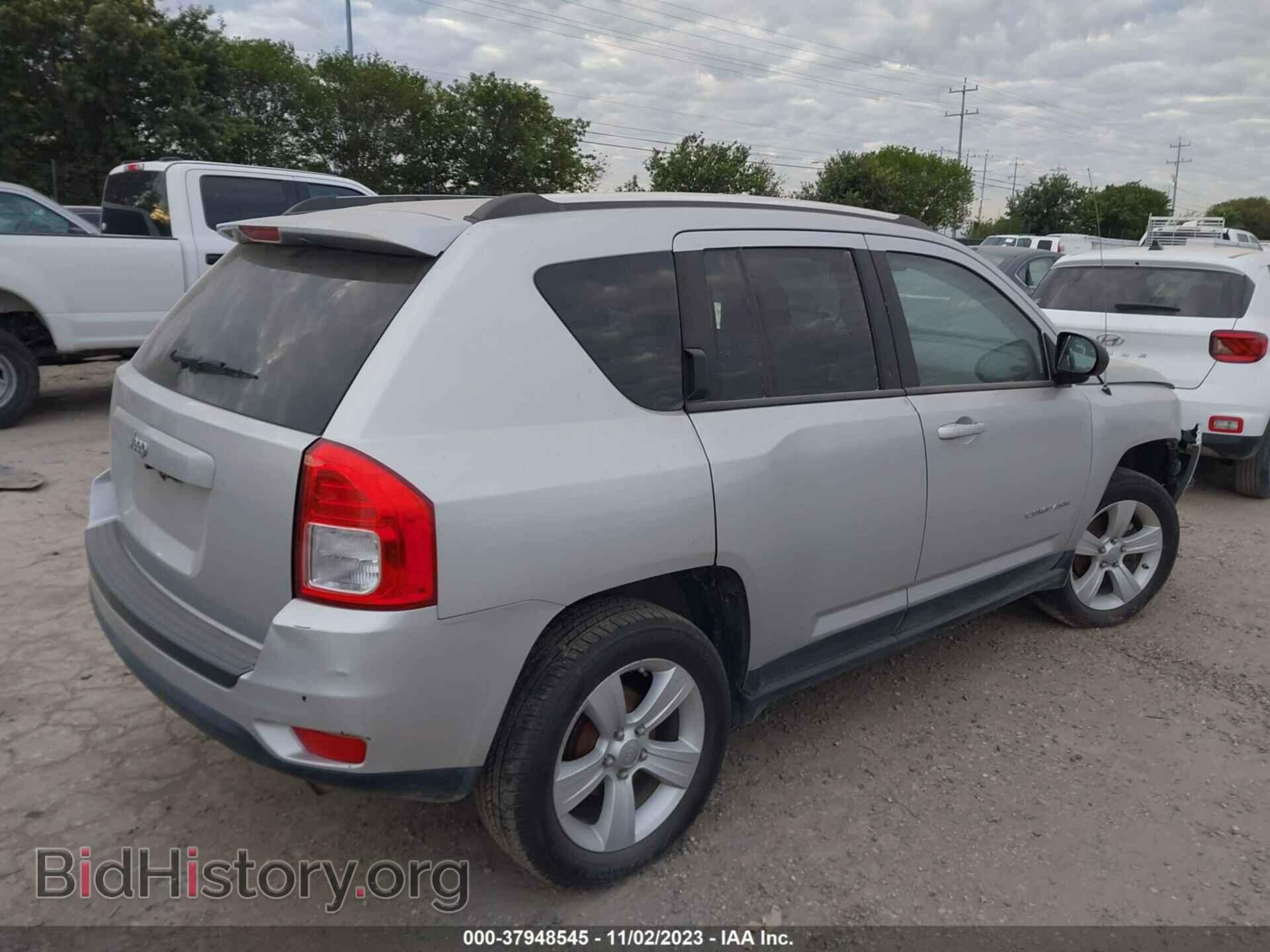 2012 JEEP COMPASS - VIN: 1C4NJCBA5CD609950 - Фото 4