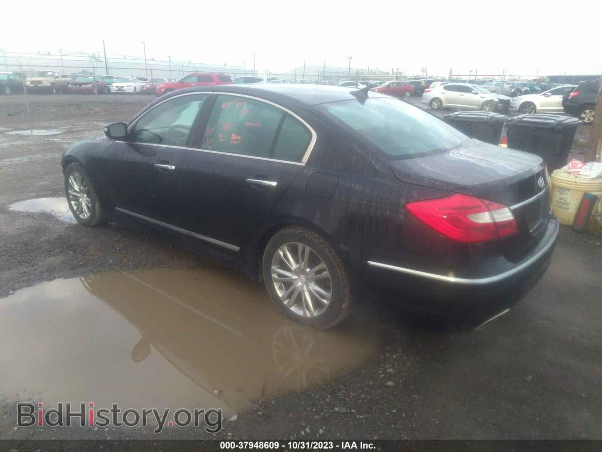 2012 HYUNDAI GENESIS - VIN: KMHGC4DF9CU184701 - Фото 3