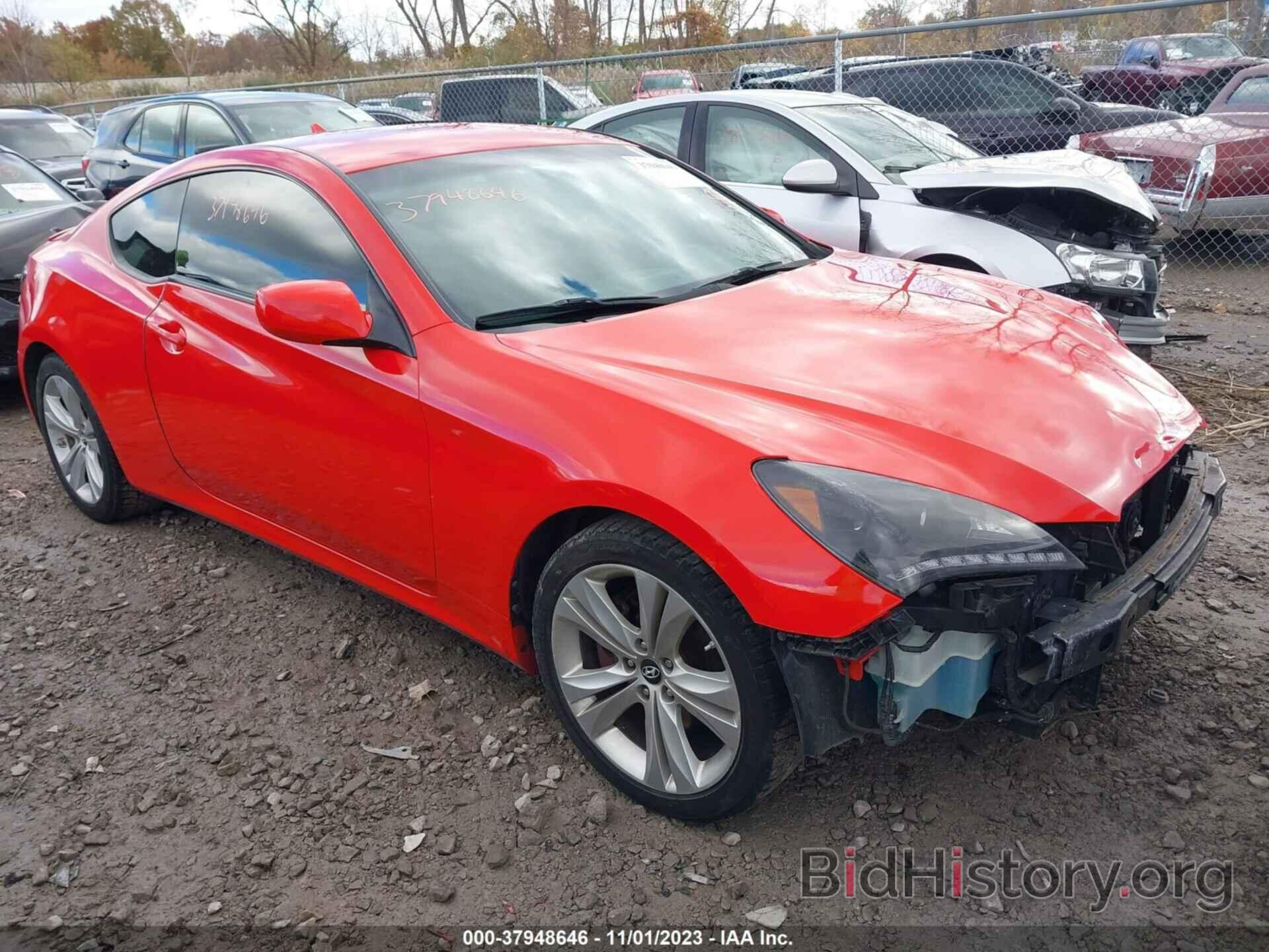 Photo KMHHT6KD2BU064724 - HYUNDAI GENESIS COUPE 2011