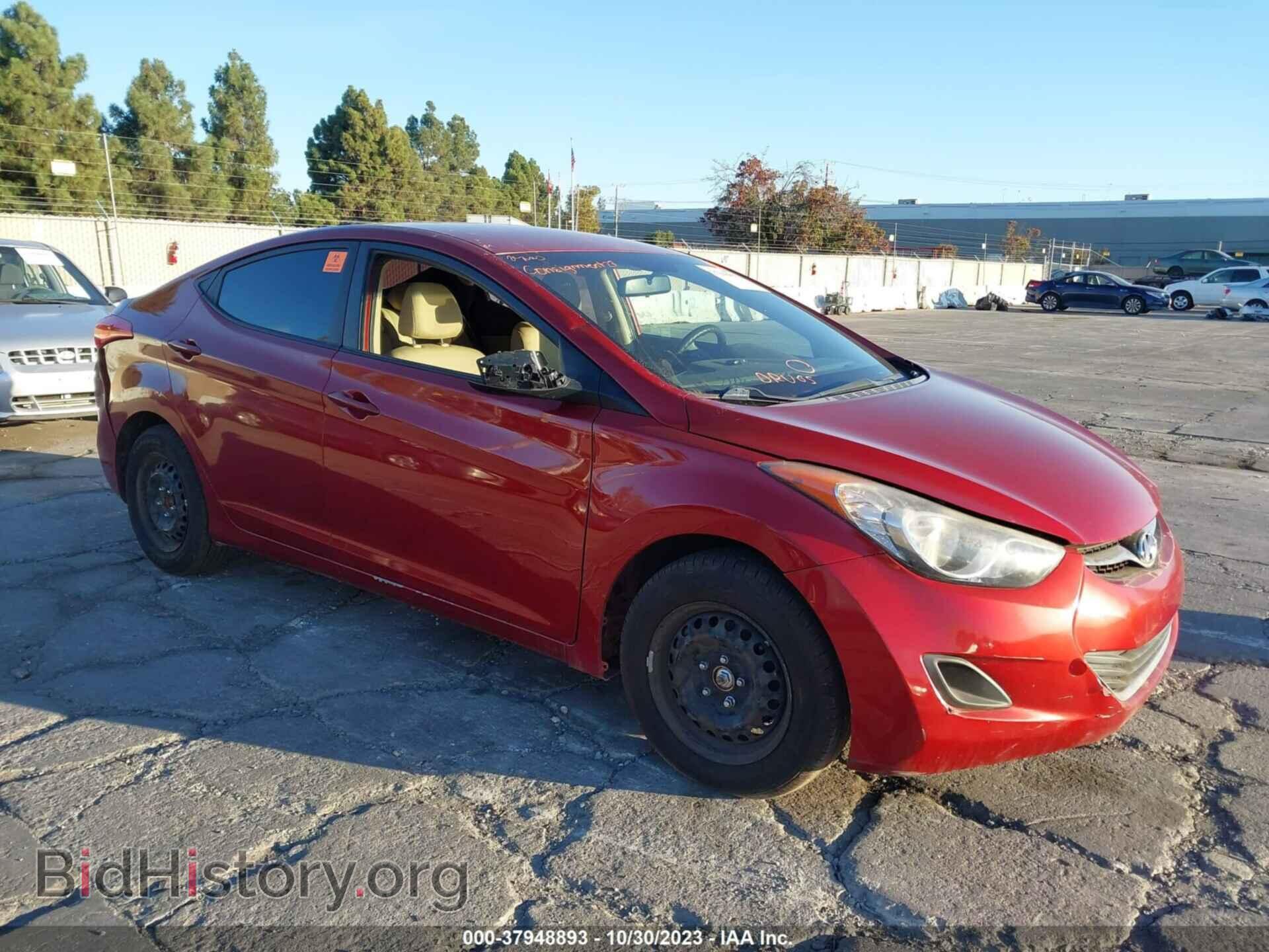Photo KMHDH4AE1BU153473 - HYUNDAI ELANTRA 2011