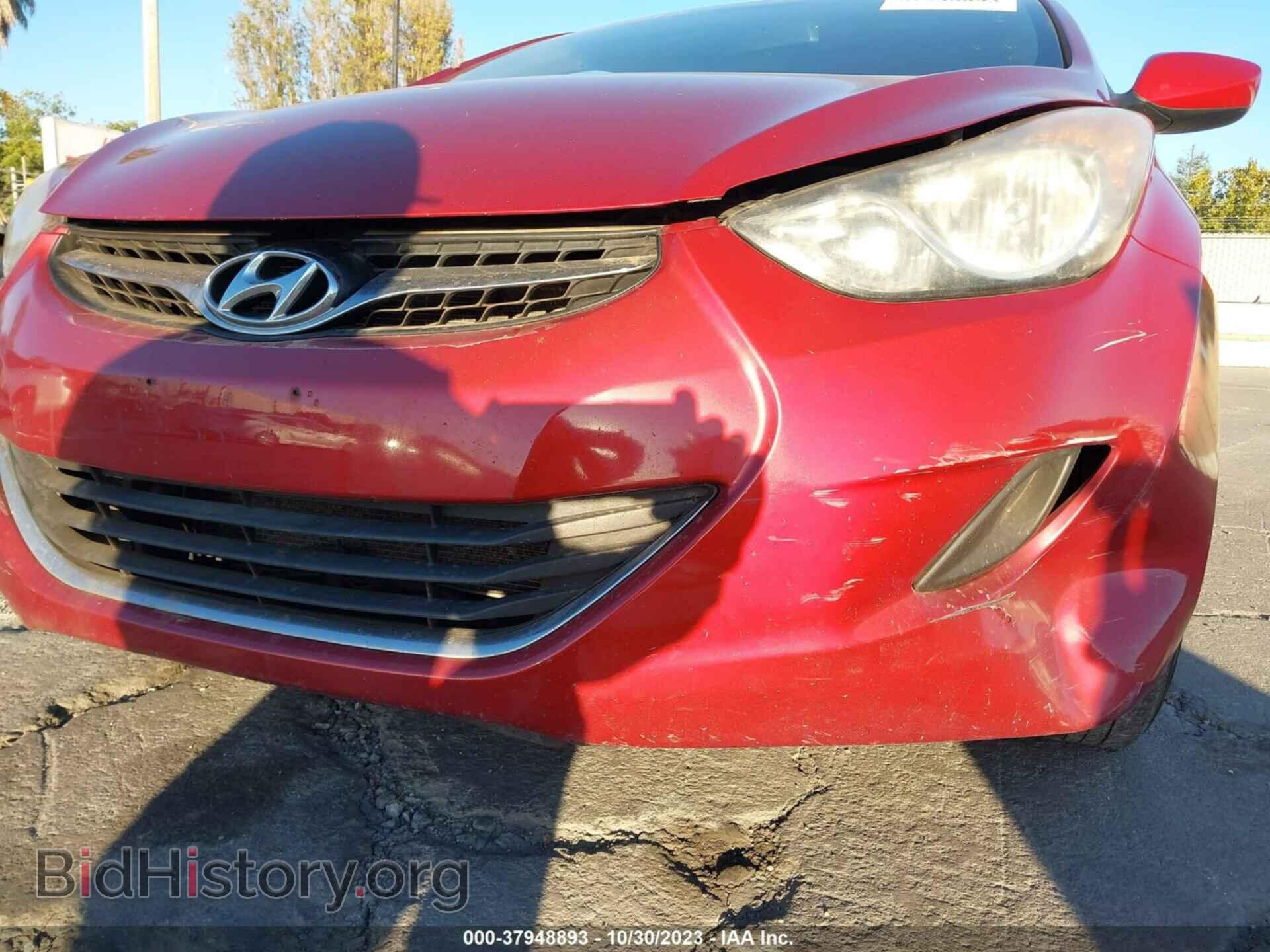 2011 HYUNDAI ELANTRA - VIN: KMHDH4AE1BU153473 - Фото 6