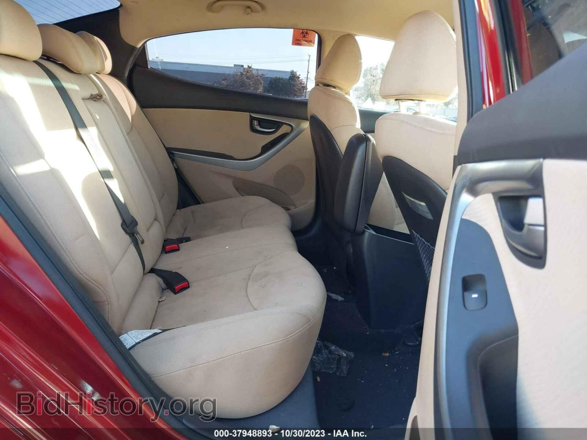 2011 HYUNDAI ELANTRA - VIN: KMHDH4AE1BU153473 - Фото 8