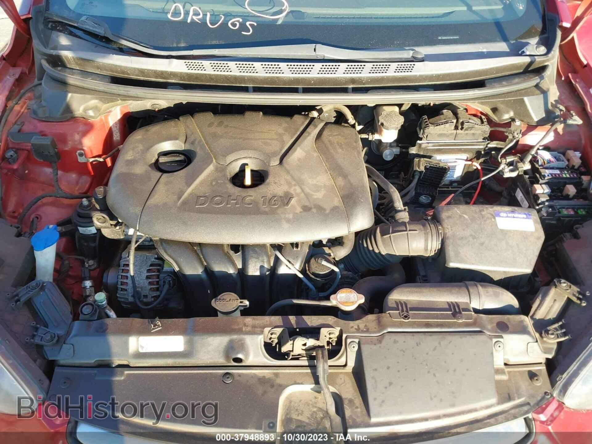 2011 HYUNDAI ELANTRA - VIN: KMHDH4AE1BU153473 - Фото 10