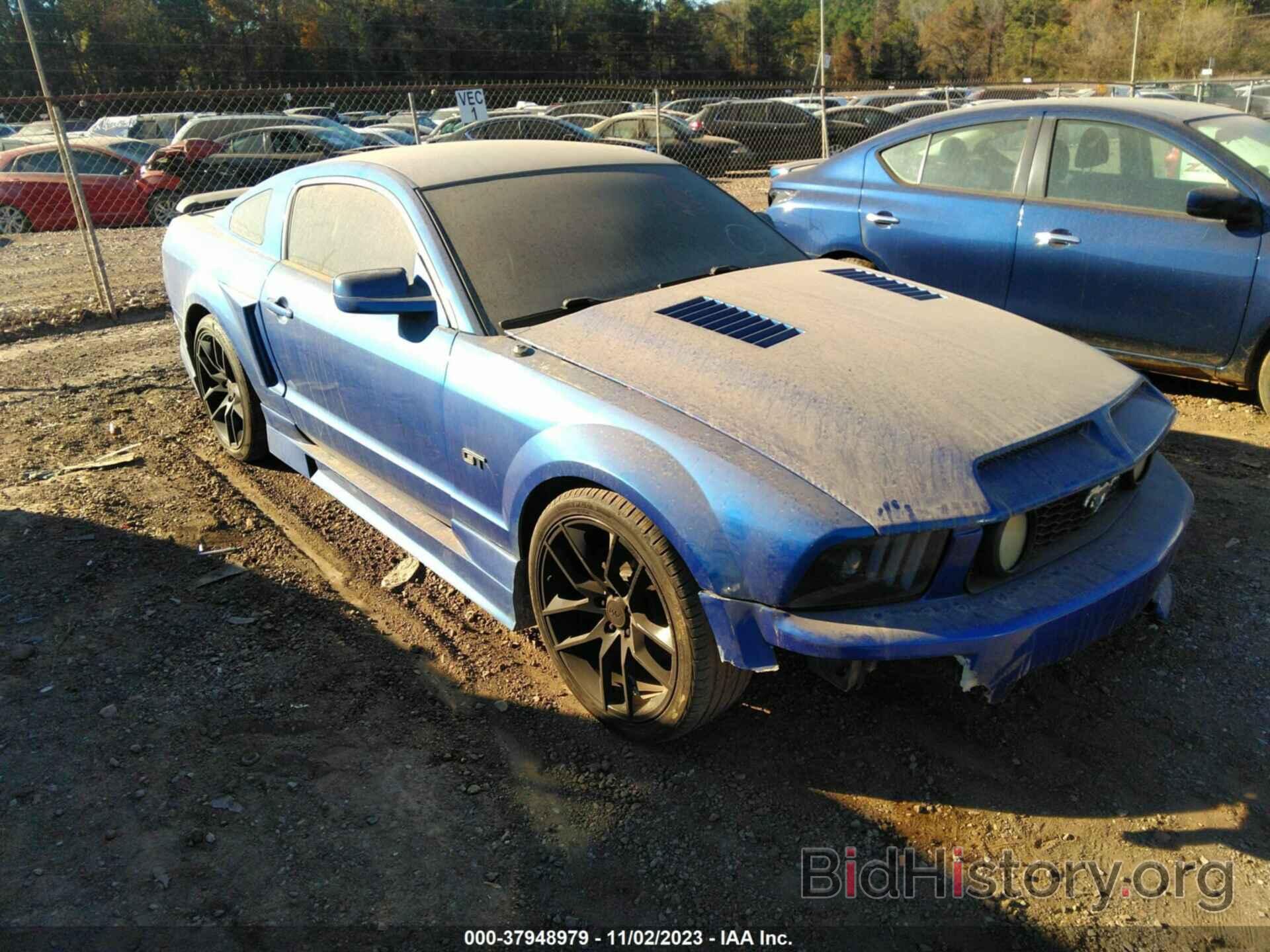 Photo 1ZVFT82H775341859 - FORD MUSTANG 2007