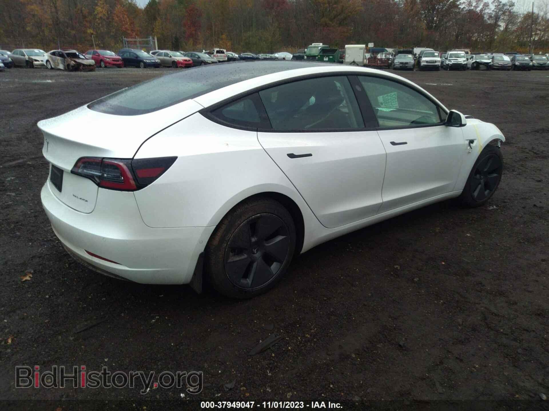 2022 TESLA MODEL 3 - VIN: 5YJ3E1EB9NF174138 - Фото 4