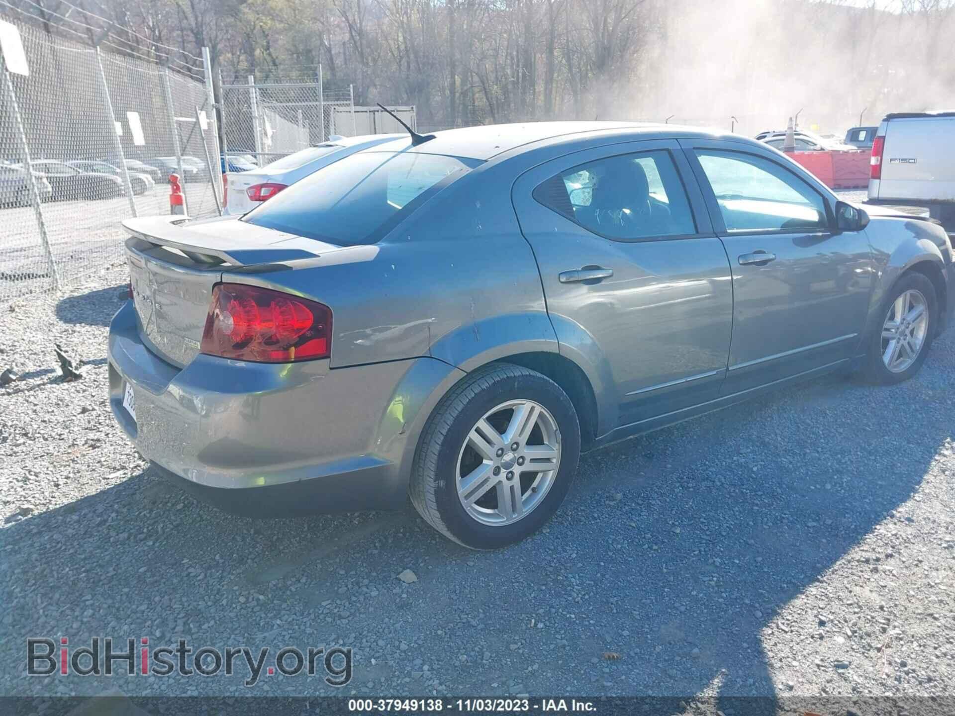 2013 DODGE AVENGER - VIN: 1C3CDZCG0DN709328 - Фото 4