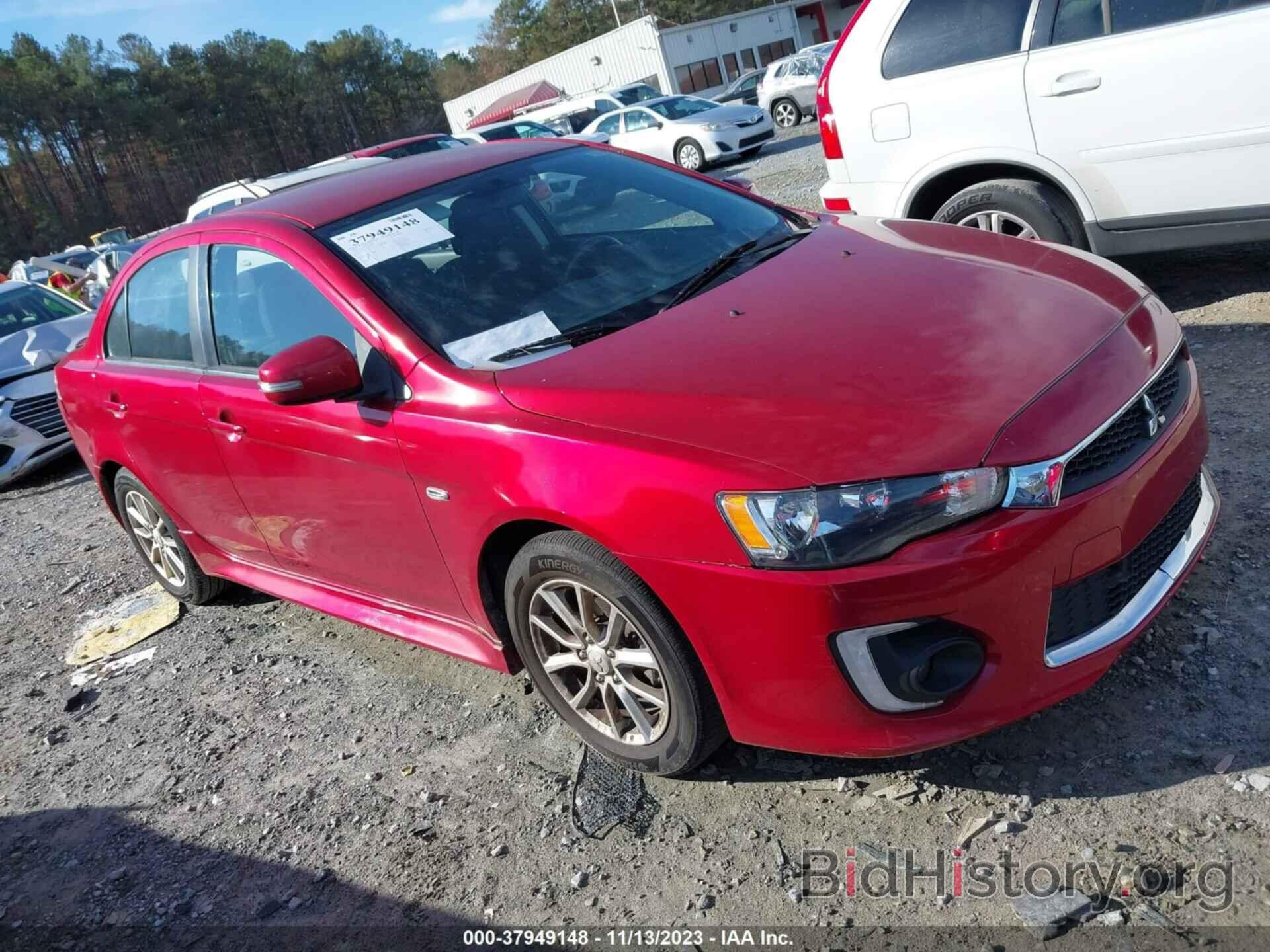 Photo JA32U2FUXGU011396 - MITSUBISHI LANCER 2016