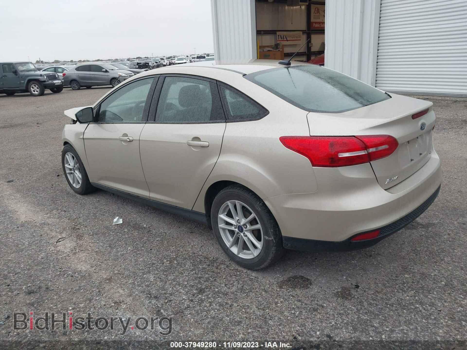 2018 FORD FOCUS - VIN: 1FADP3F25JL224765 - Фото 3