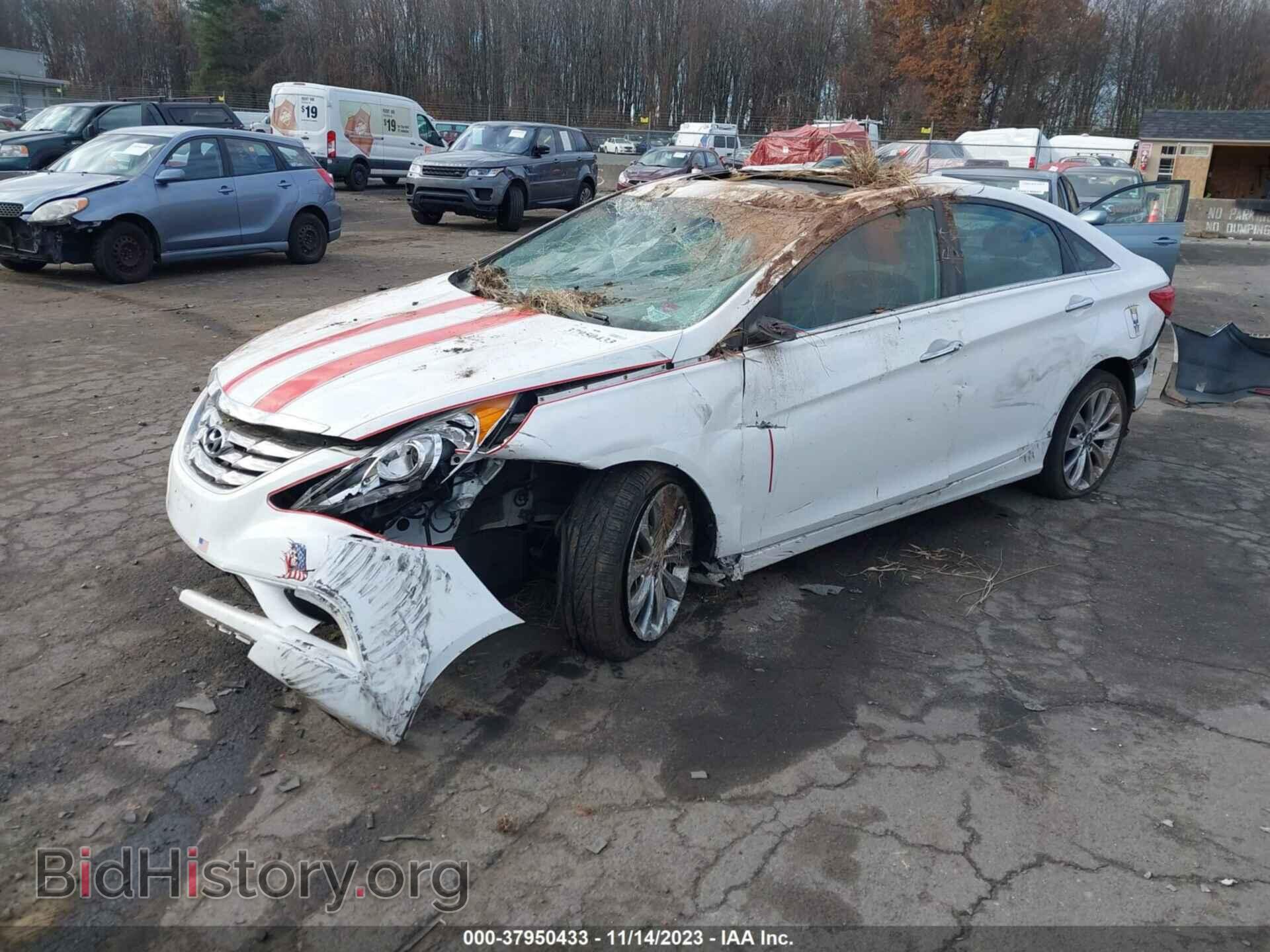 2013 HYUNDAI SONATA - VIN: 5NPEC4AB0DH512600 - Фото 2
