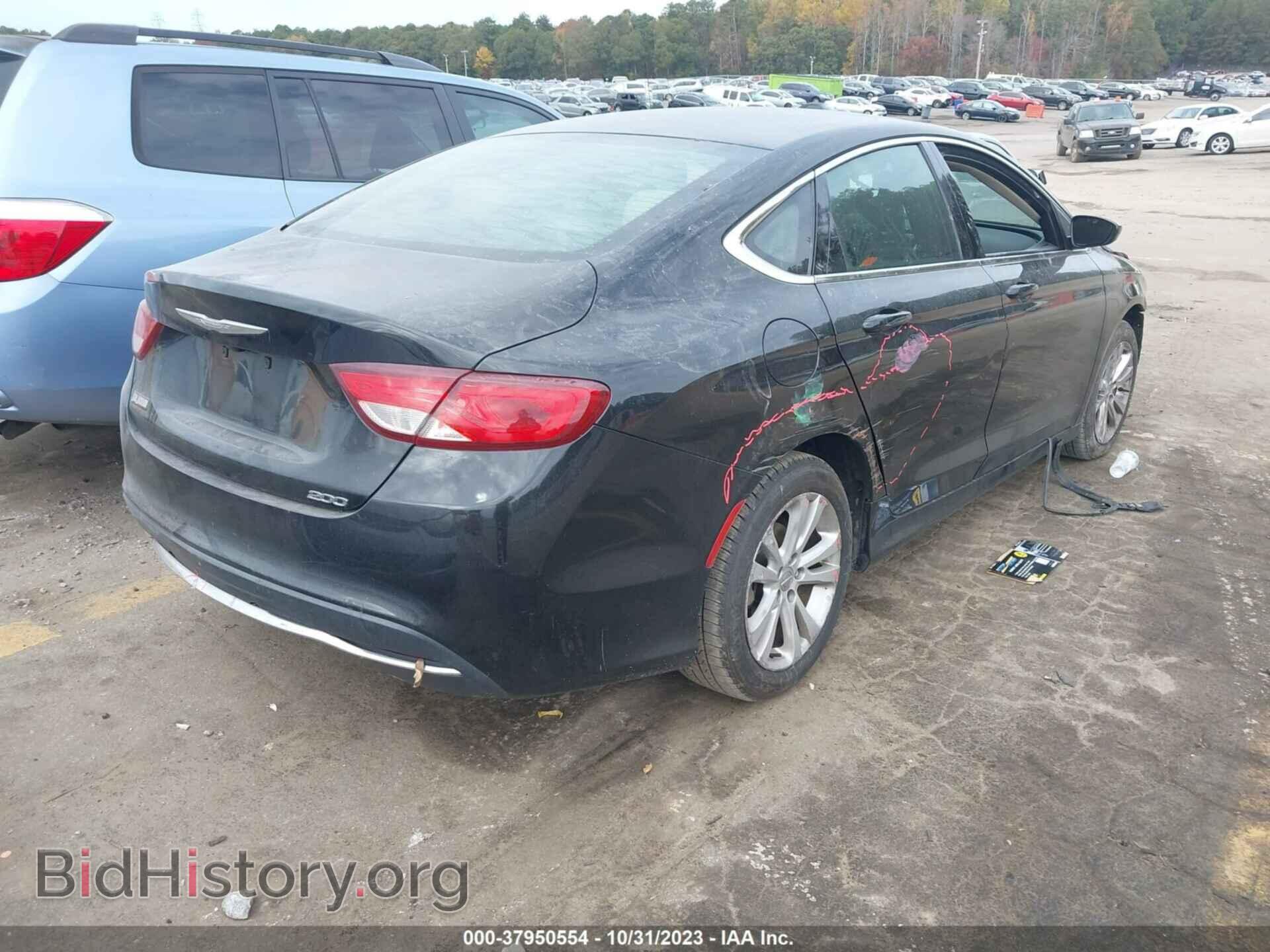 2016 CHRYSLER 200 - VIN: 1C3CCCAB6GN128198 - Фото 4
