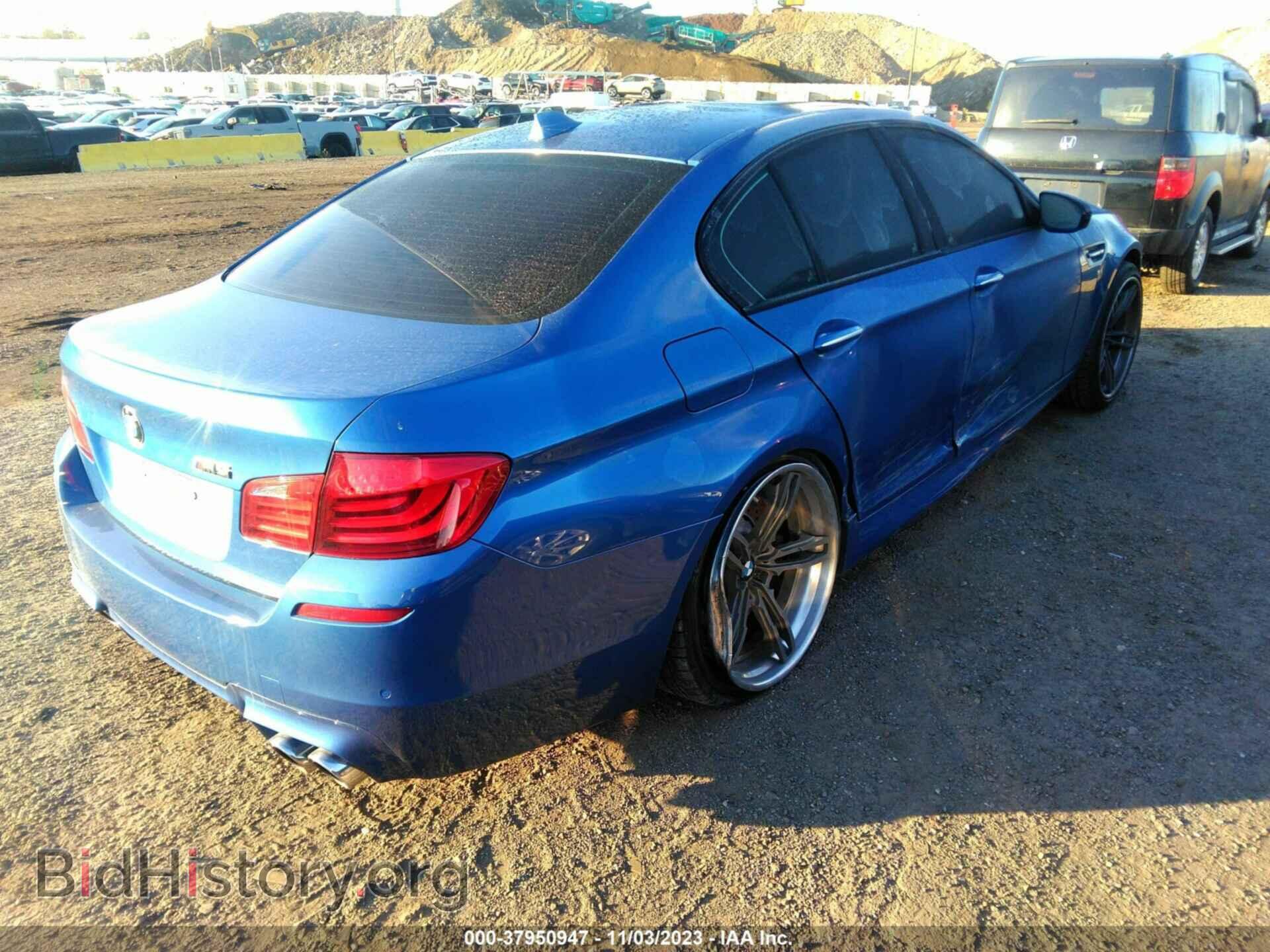2013 BMW M5 - VIN: WBSFV9C5XDD095830 - Фото 4