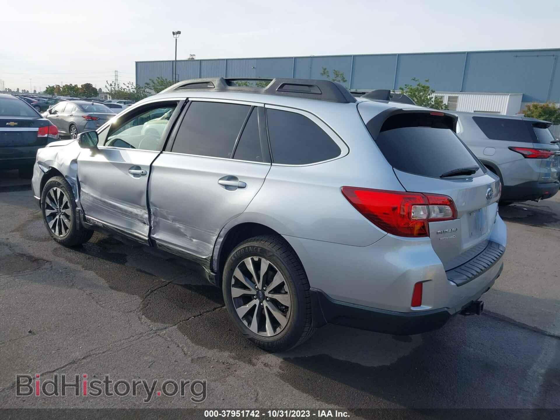 2016 SUBARU OUTBACK - VIN: 4S4BSANC9G3353949 - Фото 3