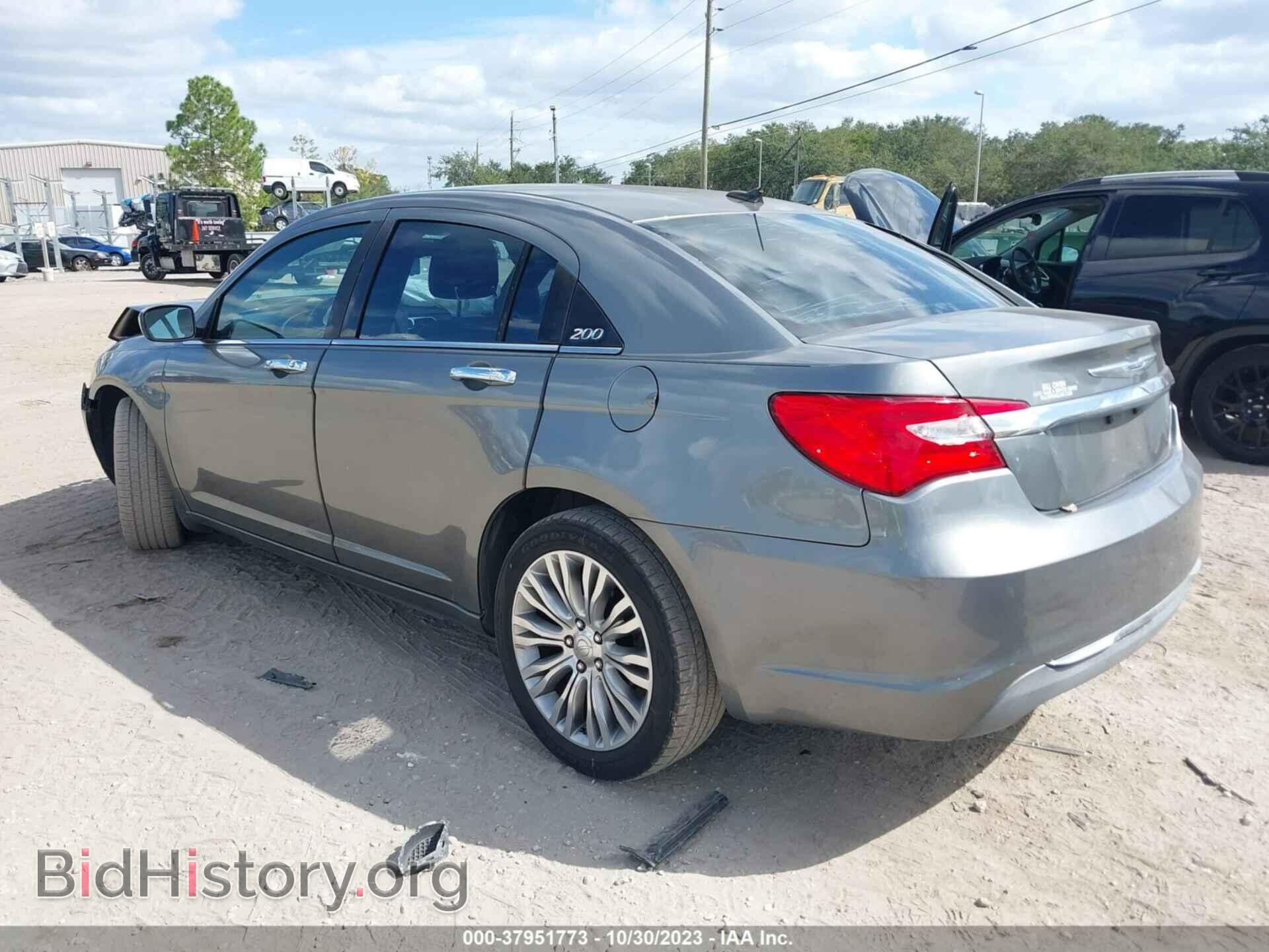 2012 CHRYSLER 200 - VIN: 1C3CCBCB0CN303286 - Фото 3