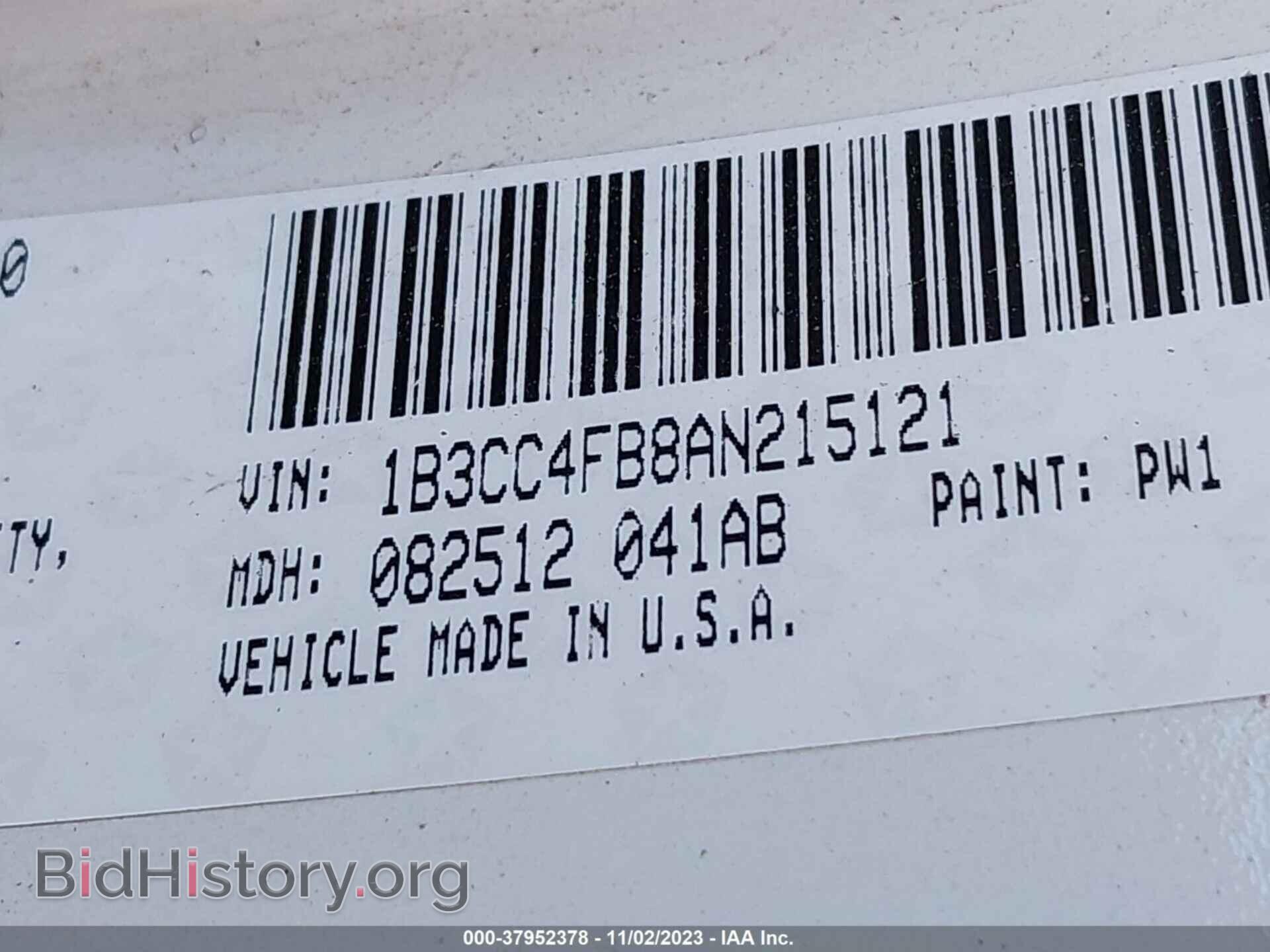 2010 DODGE AVENGER - VIN: 1B3CC4FB8AN215121 - Photo 9