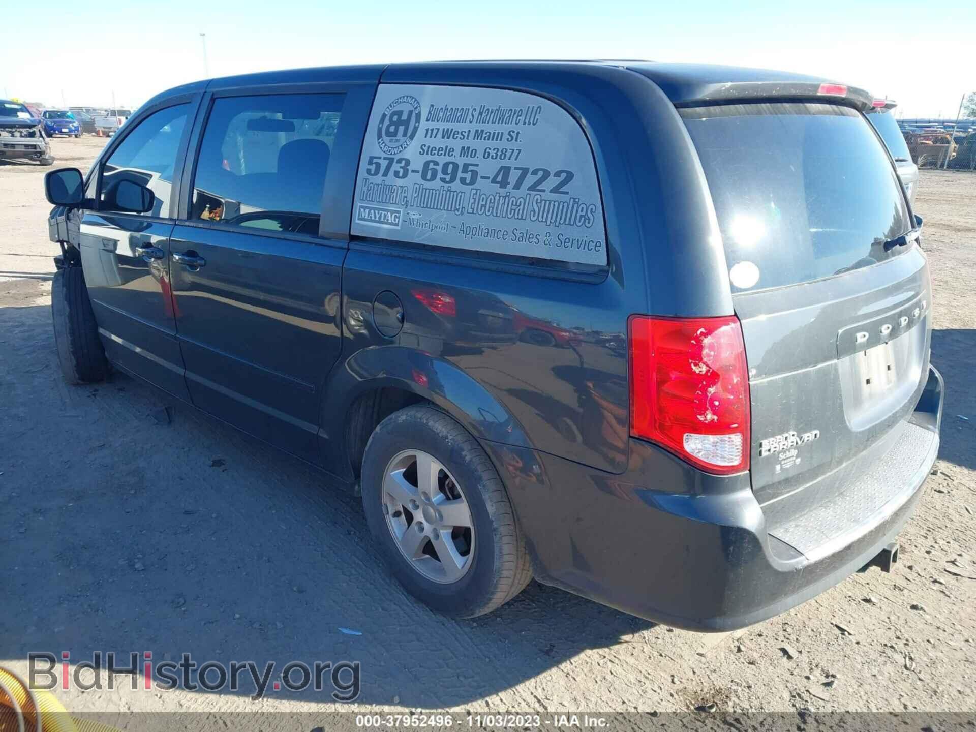 2011 DODGE GRAND CARAVAN - VIN: 2D4RN3DG4BR628432 - Фото 3