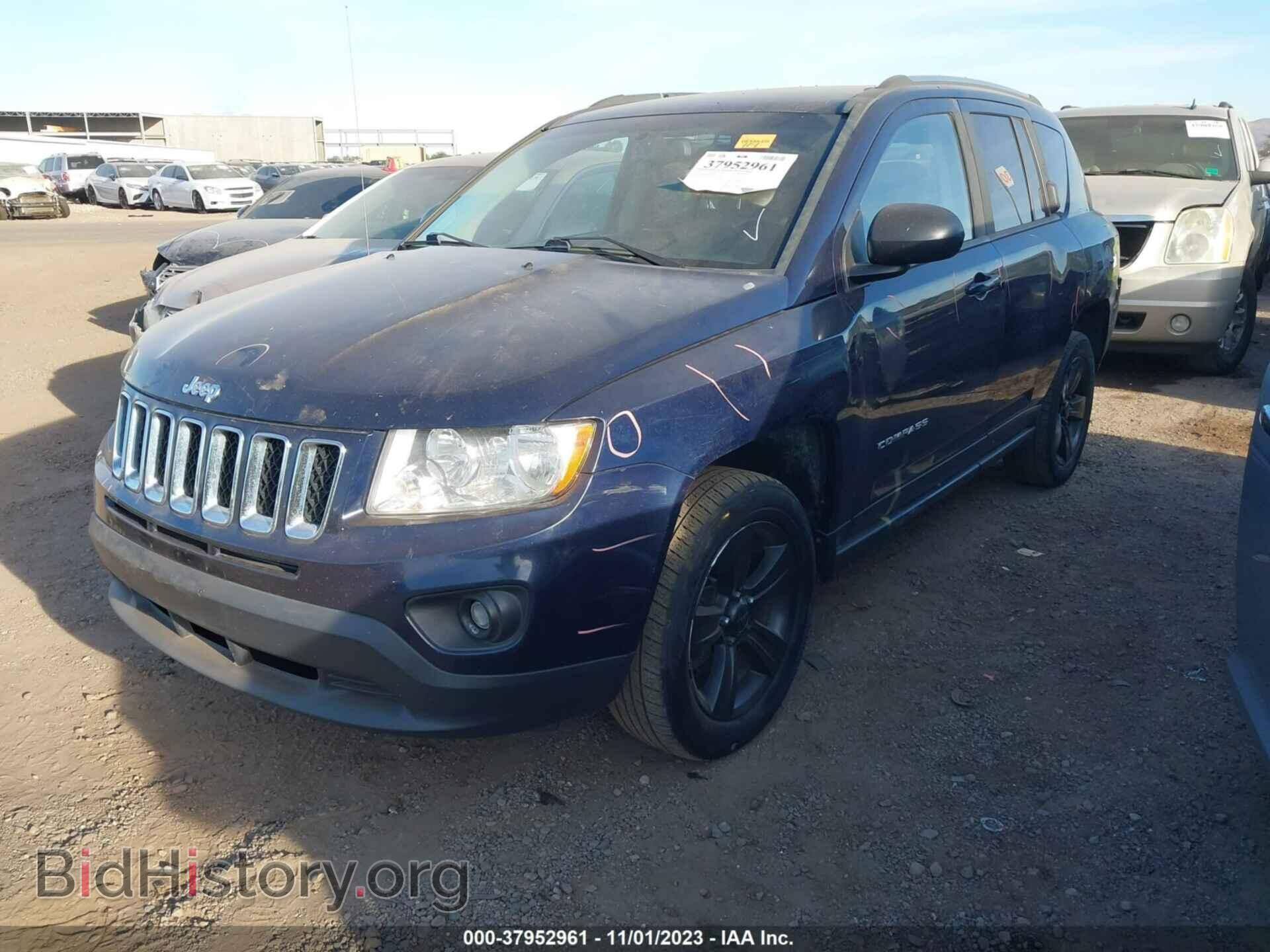 2013 JEEP COMPASS - VIN: 1C4NJDBB6DD272074 - Фото 2