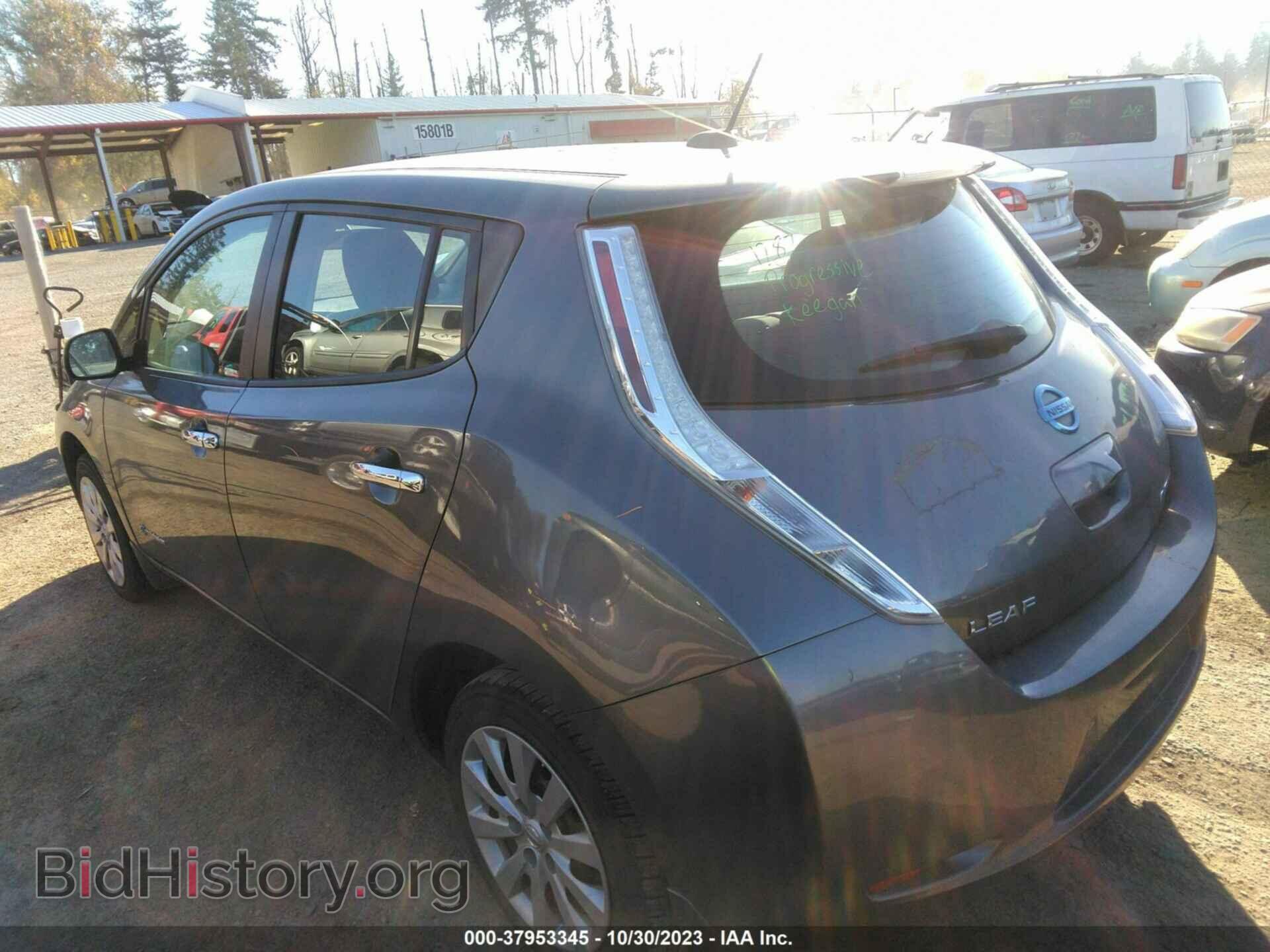 2015 NISSAN LEAF - VIN: 1N4AZ0CP4FC306439 - Фото 3