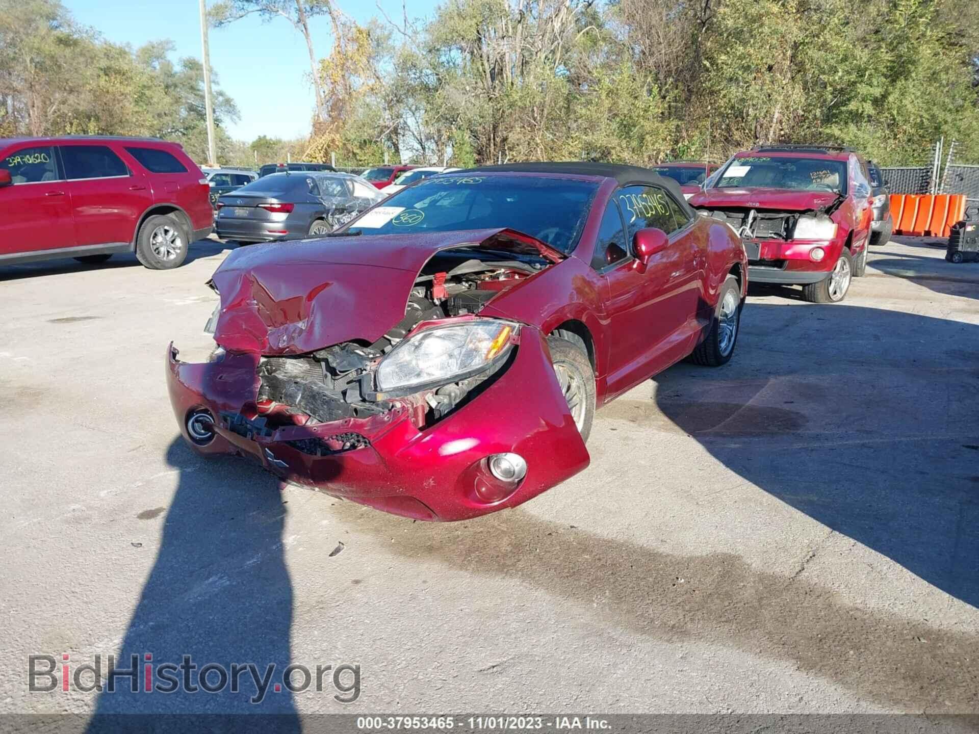 2007 MITSUBISHI ECLIPSE SPYDER - VIN: 4A3AL25F97E020763 - Фото 2