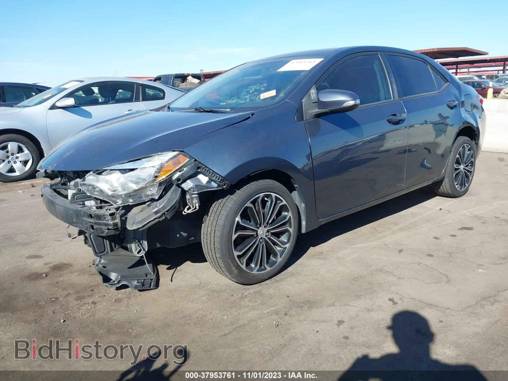 2015 TOYOTA COROLLA - VIN: 2T1BURHE0FC439425 - Фото 2