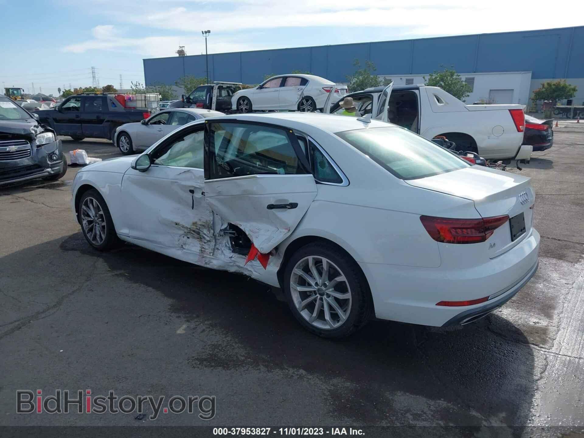 2019 AUDI A4 - VIN: WAUGMAF42KN006324 - Фото 3