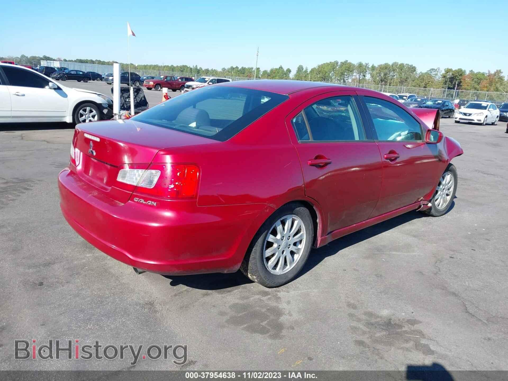 2012 MITSUBISHI GALANT - VIN: 4A32B2FF3CE021181 - Фото 4