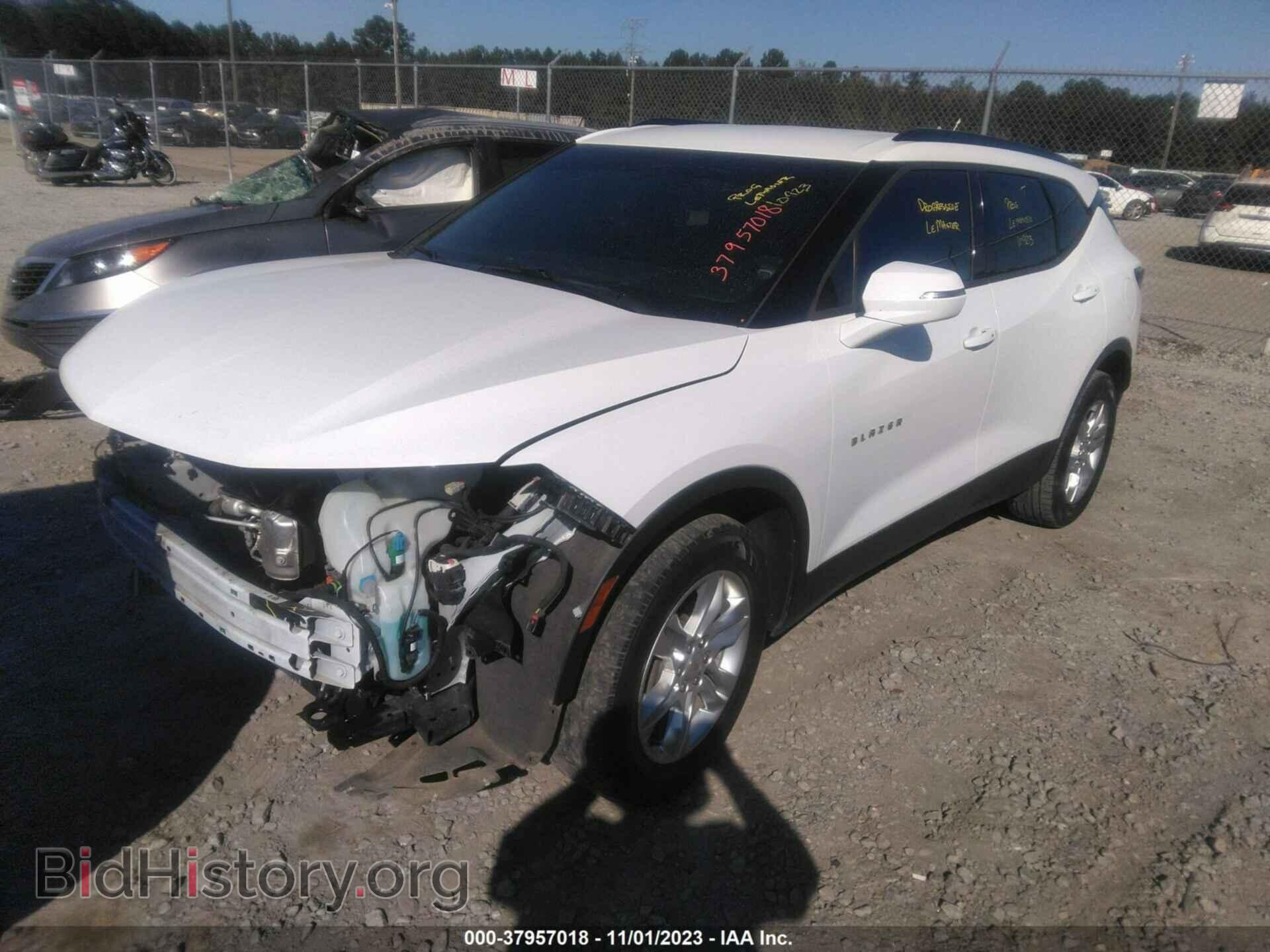 2019 CHEVROLET BLAZER - VIN: 3GNKBCRS3KS640960 - Фото 2