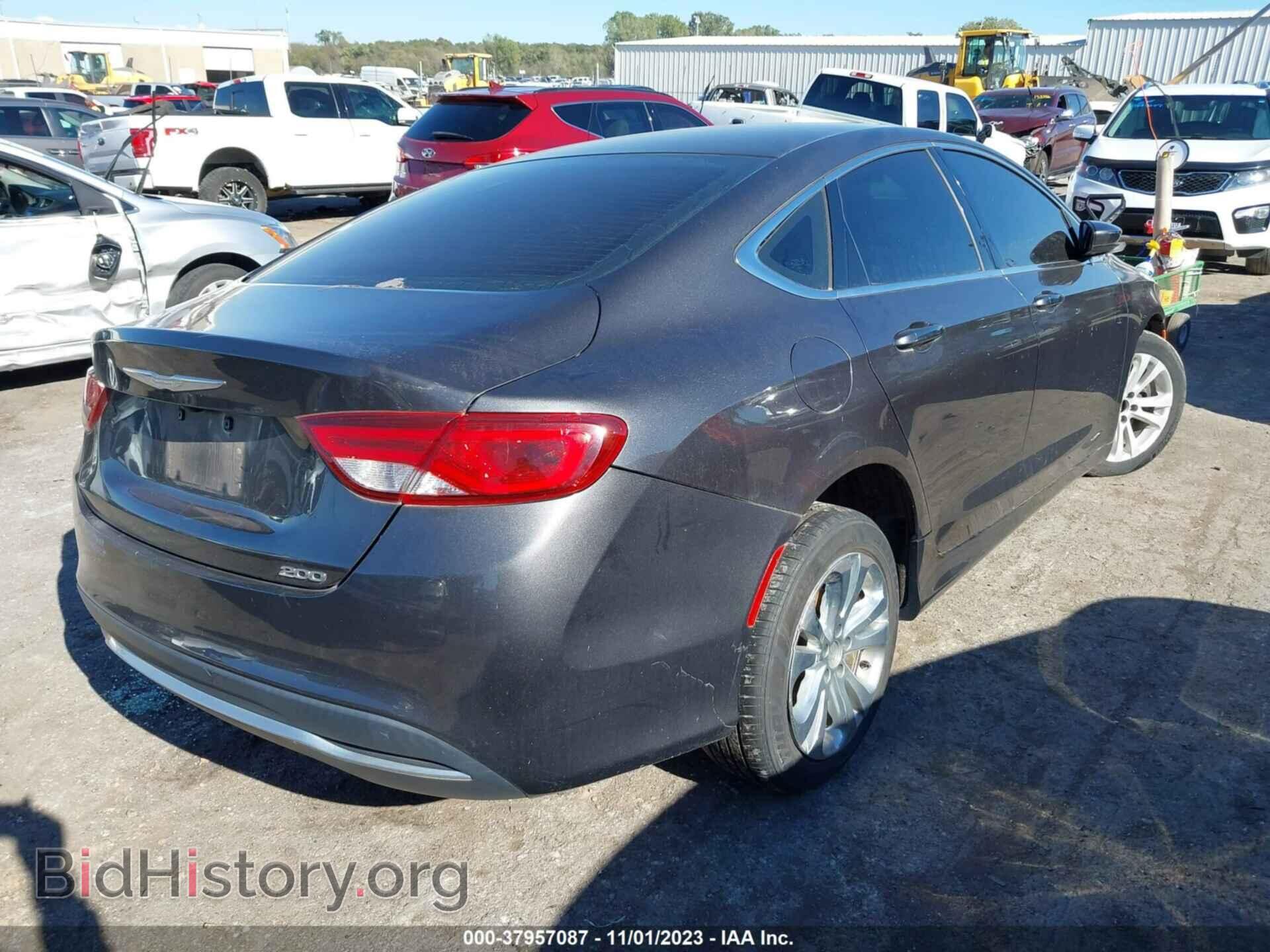 2016 CHRYSLER 200 - VIN: 1C3CCCAB7GN173134 - Фото 4