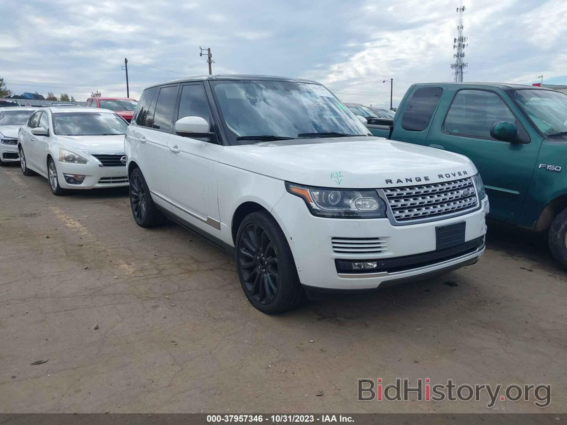 Фотография SALGS2EF9EA147008 - LAND ROVER RANGE ROVER 2014