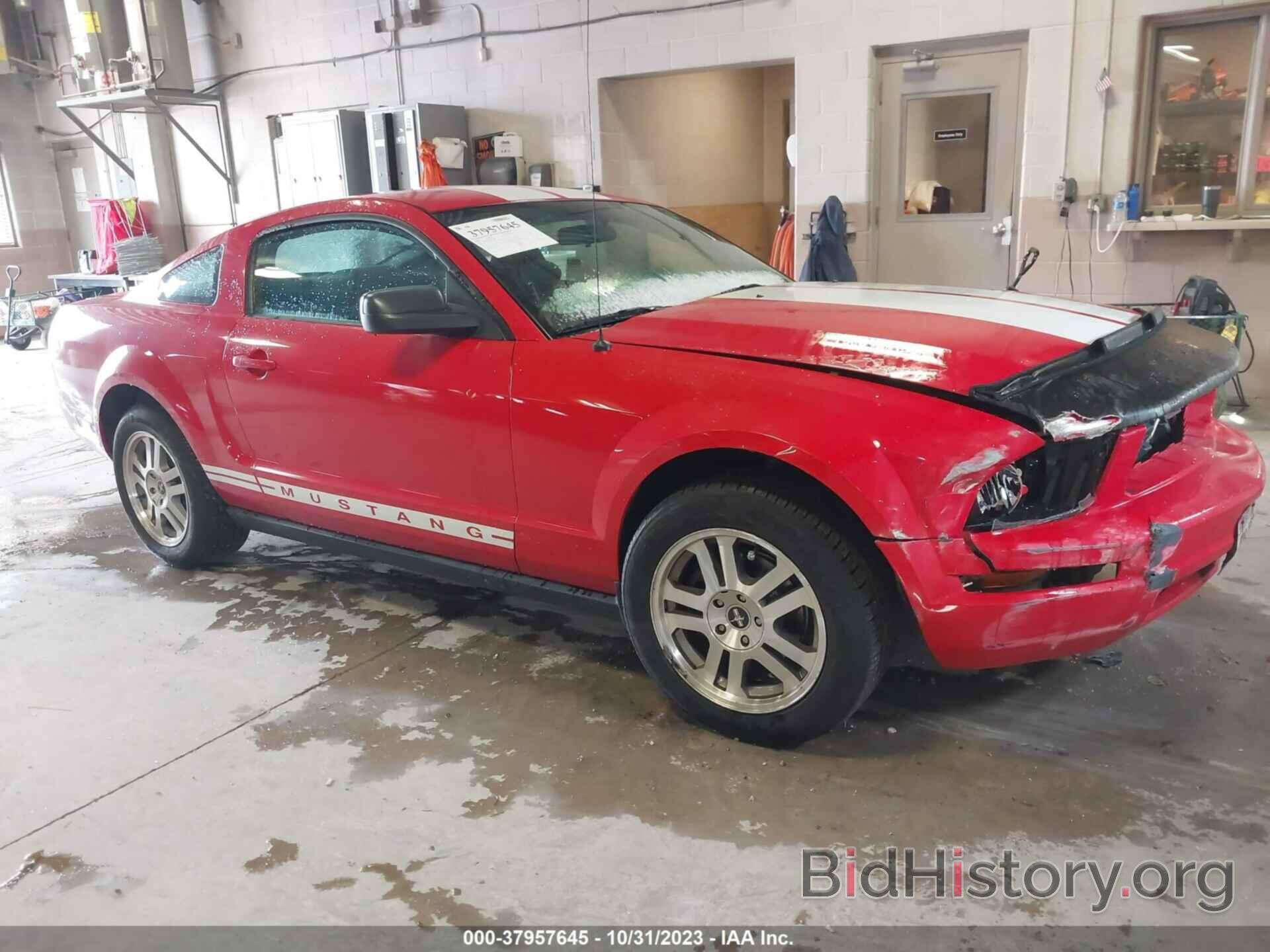 Photo 1ZVFT80NX75231686 - FORD MUSTANG 2007