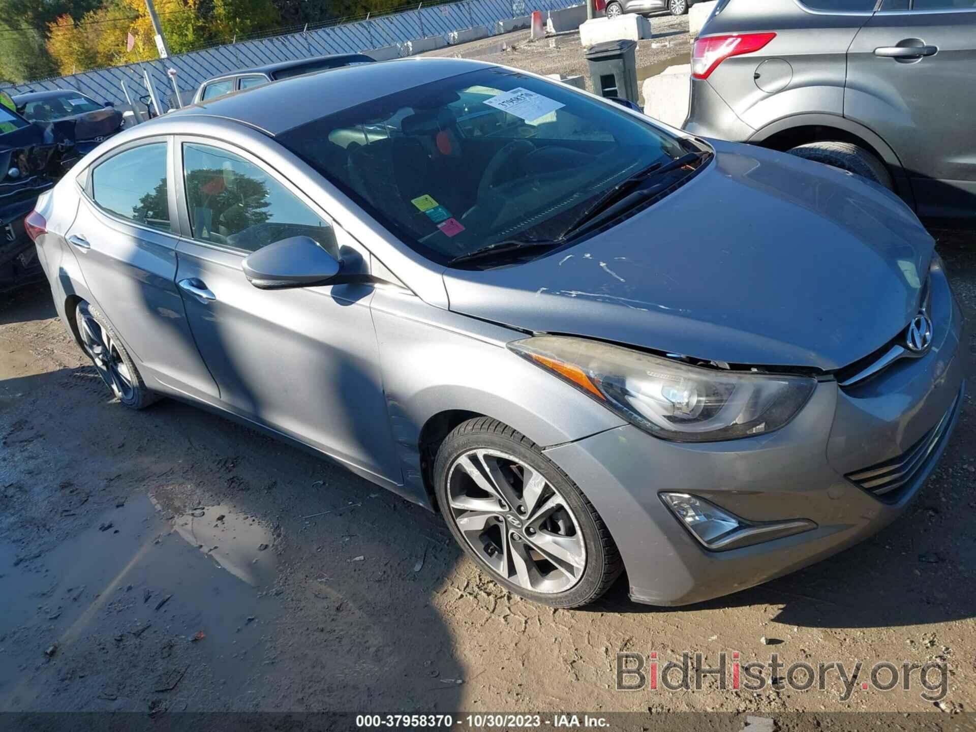 Photo KMHDH4AE8EU053682 - HYUNDAI ELANTRA 2014