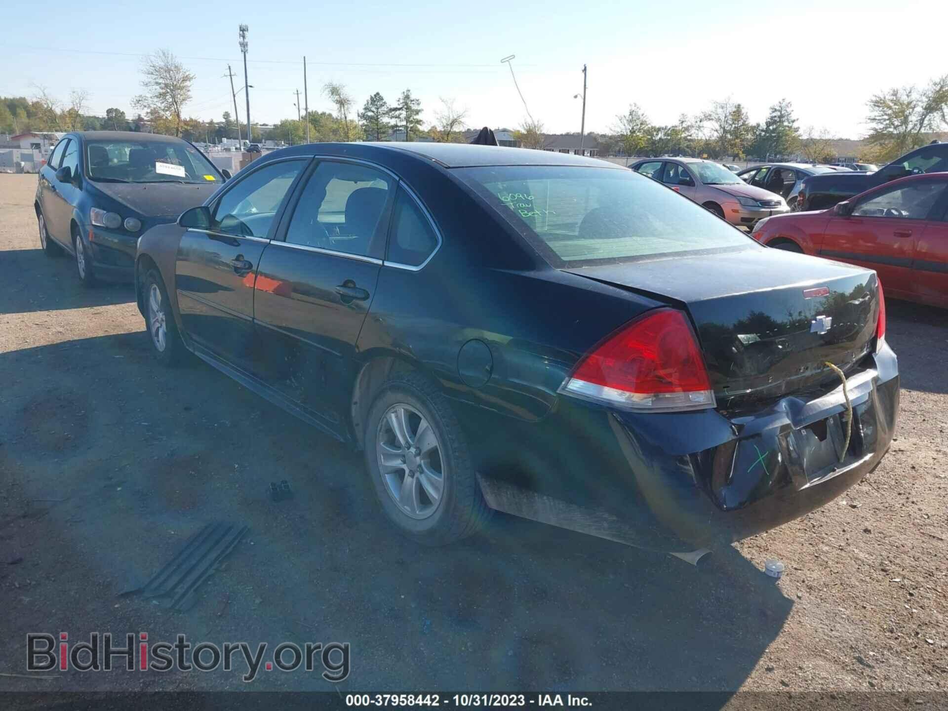 2013 CHEVROLET IMPALA - VIN: 2G1WF5E36D1223493 - Фото 3