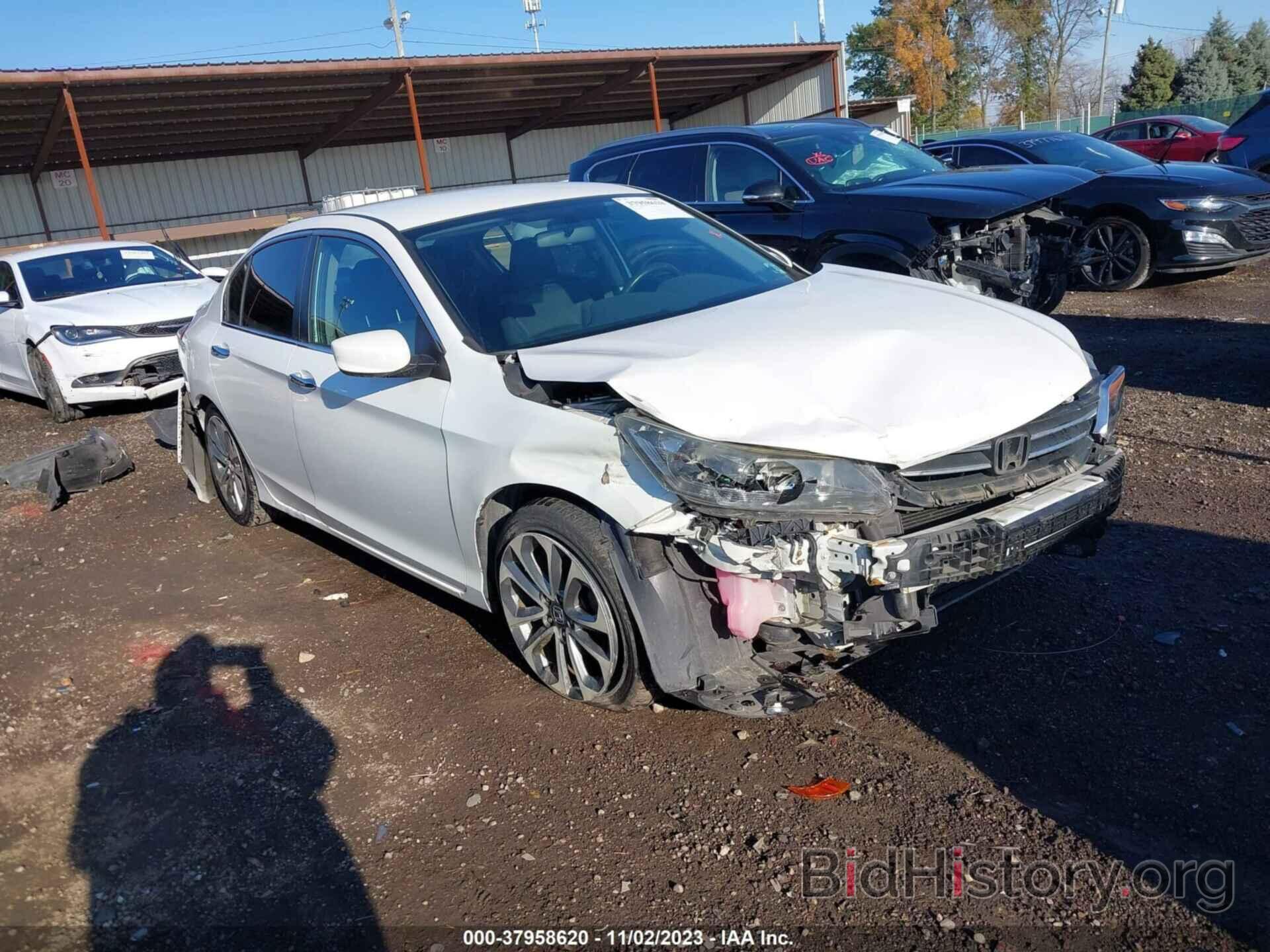 Photo 1HGCR2F59EA016959 - HONDA ACCORD SDN 2014