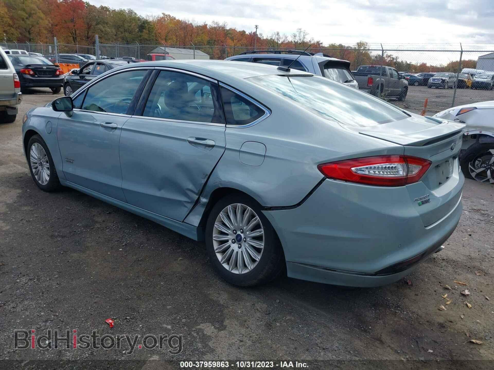2014 FORD FUSION ENERGI - VIN: 3FA6P0SU2ER395236 - Фото 3