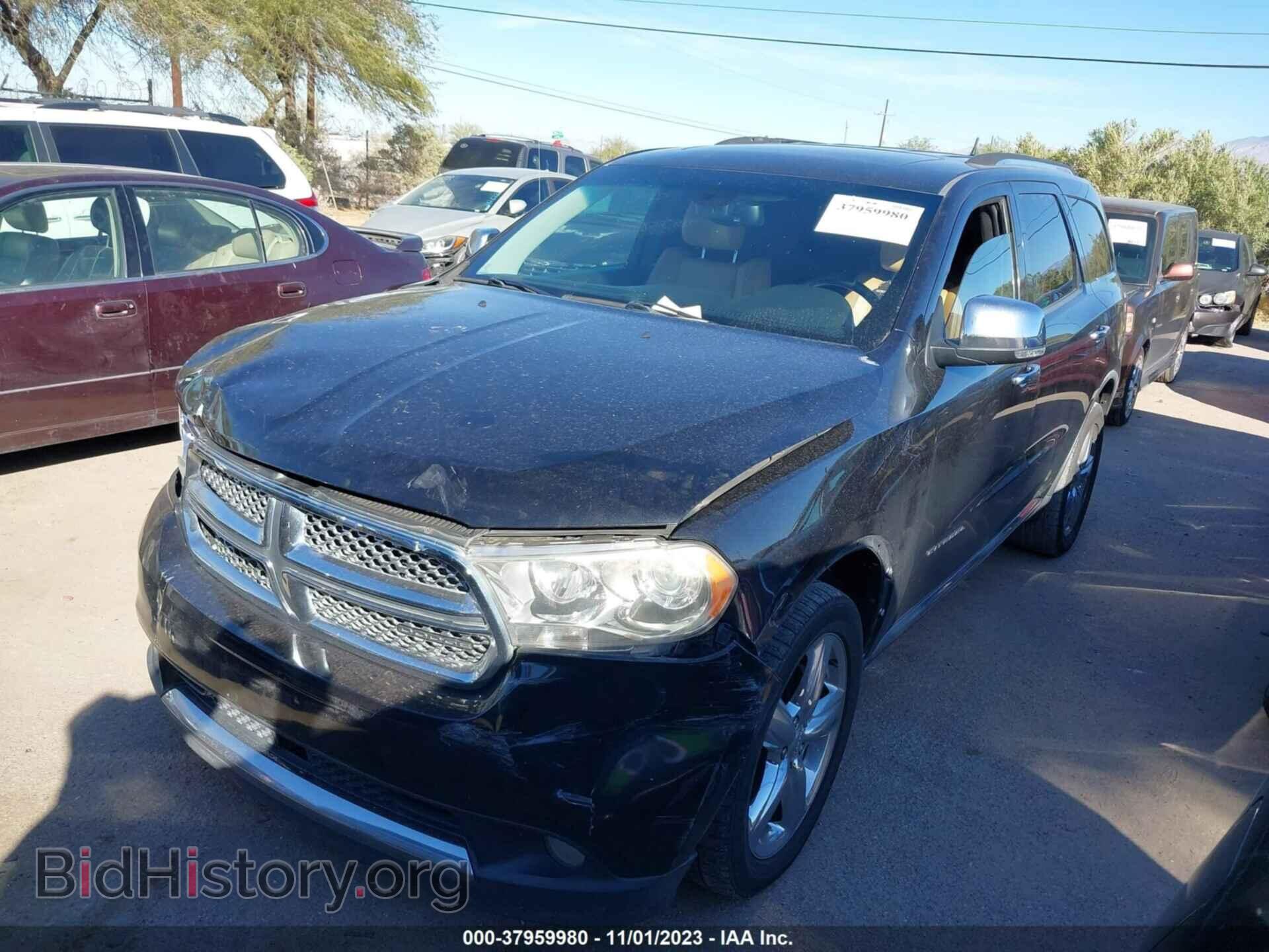2011 DODGE DURANGO - VIN: 1D4SD5GT5BC592672 - Фото 2