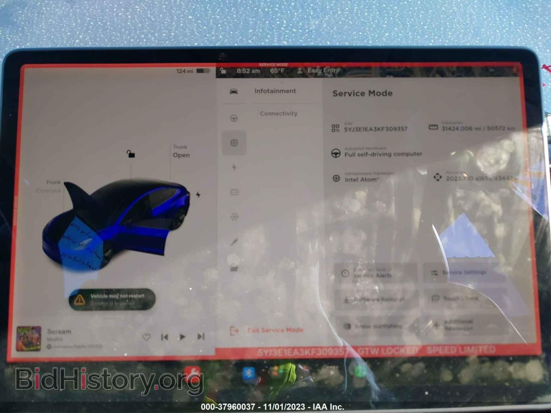 2019 TESLA MODEL 3 - VIN: 5YJ3E1EA3KF309357 - Photo 19