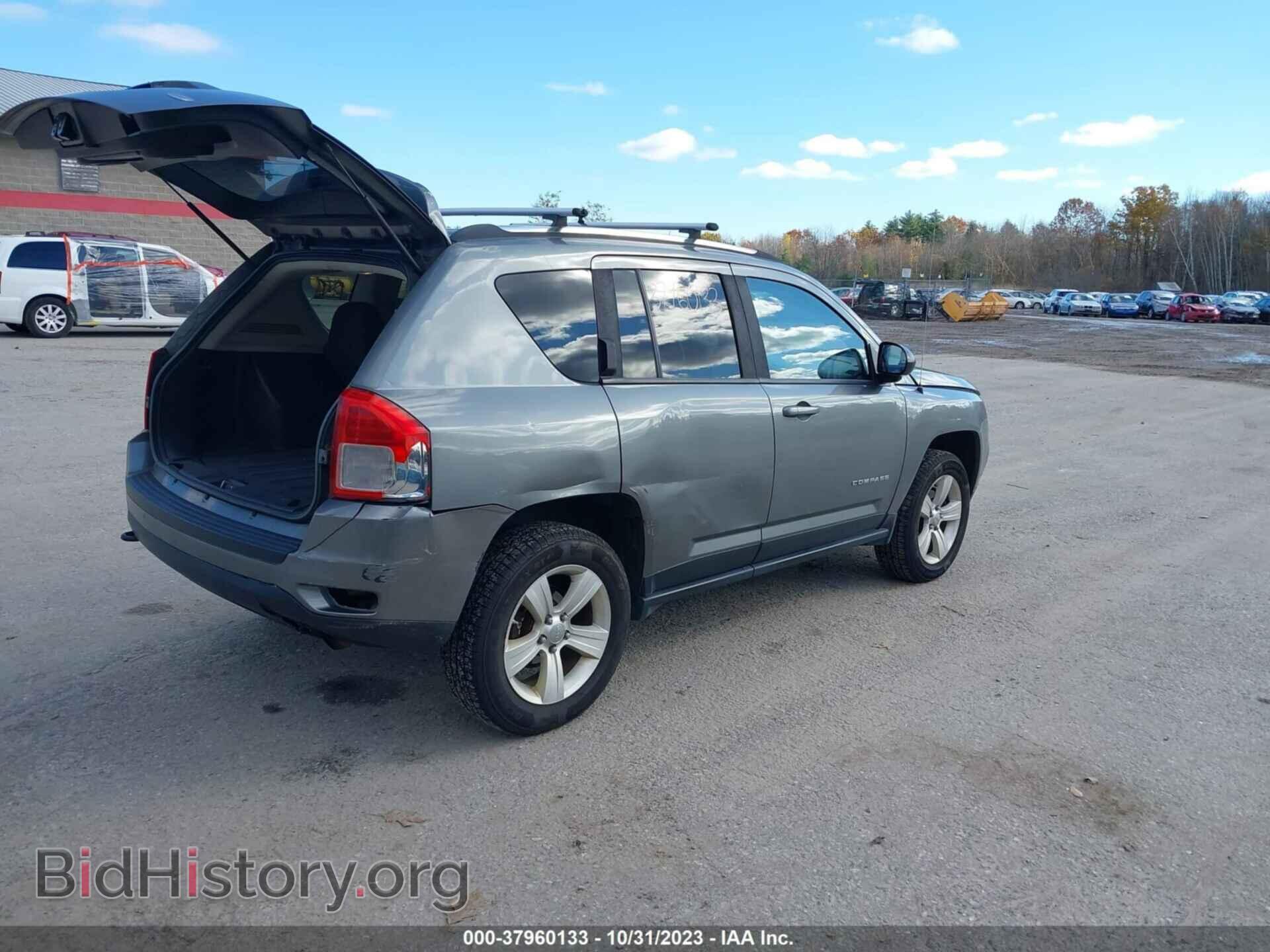 2012 JEEP COMPASS - VIN: 1C4NJDEB8CD603635 - Фото 4