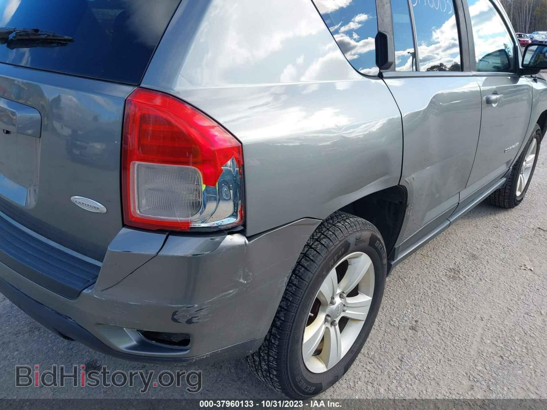 2012 JEEP COMPASS - VIN: 1C4NJDEB8CD603635 - Фото 6