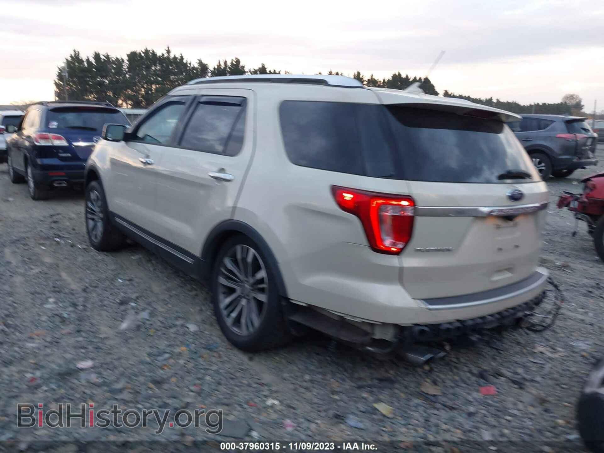 2018 FORD EXPLORER - VIN: 1FM5K8HT2JGB04944 - Фото 3