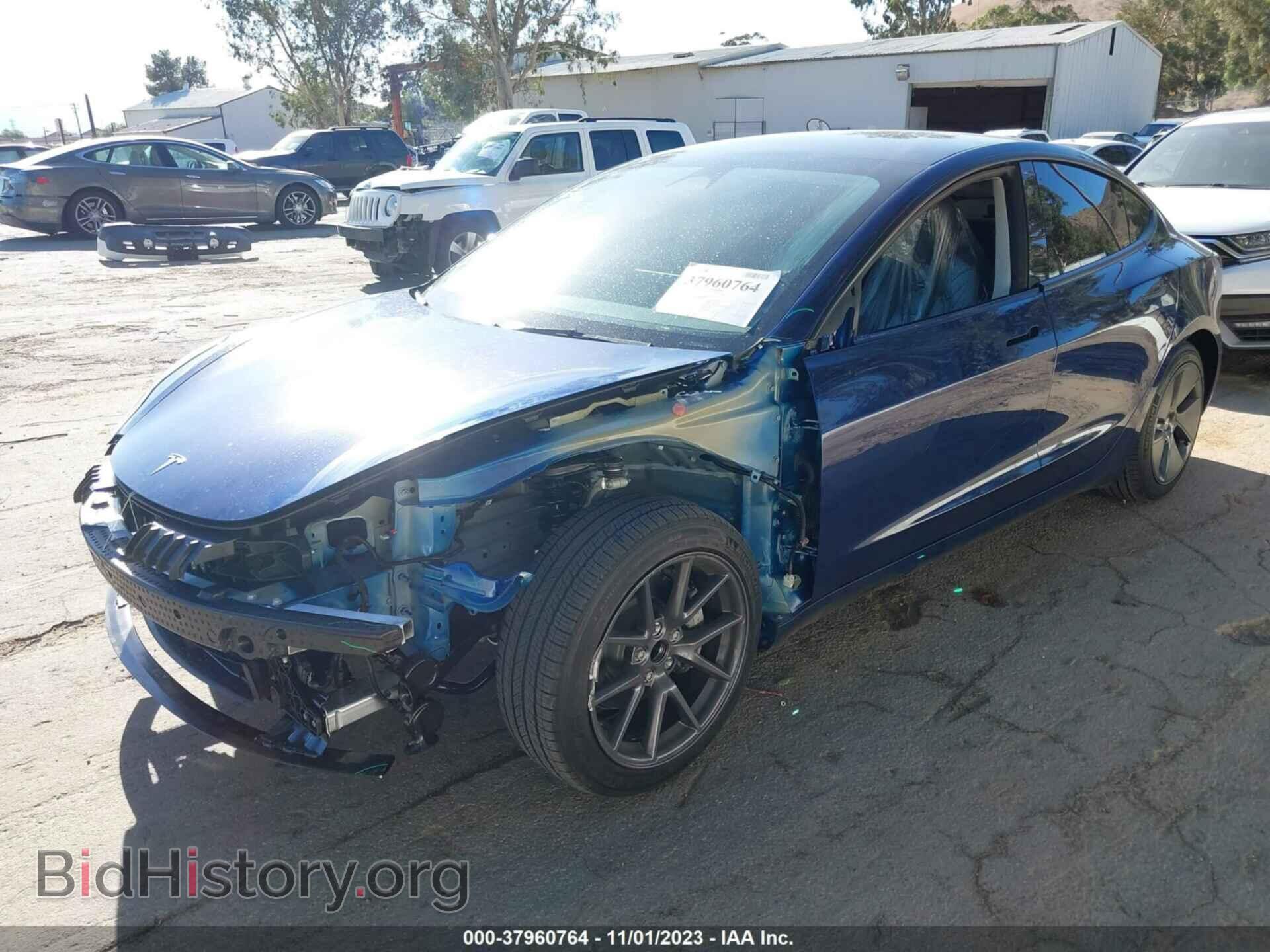 2023 TESLA MODEL 3 - VIN: 5YJ3E1EA2PF663832 - Фото 2