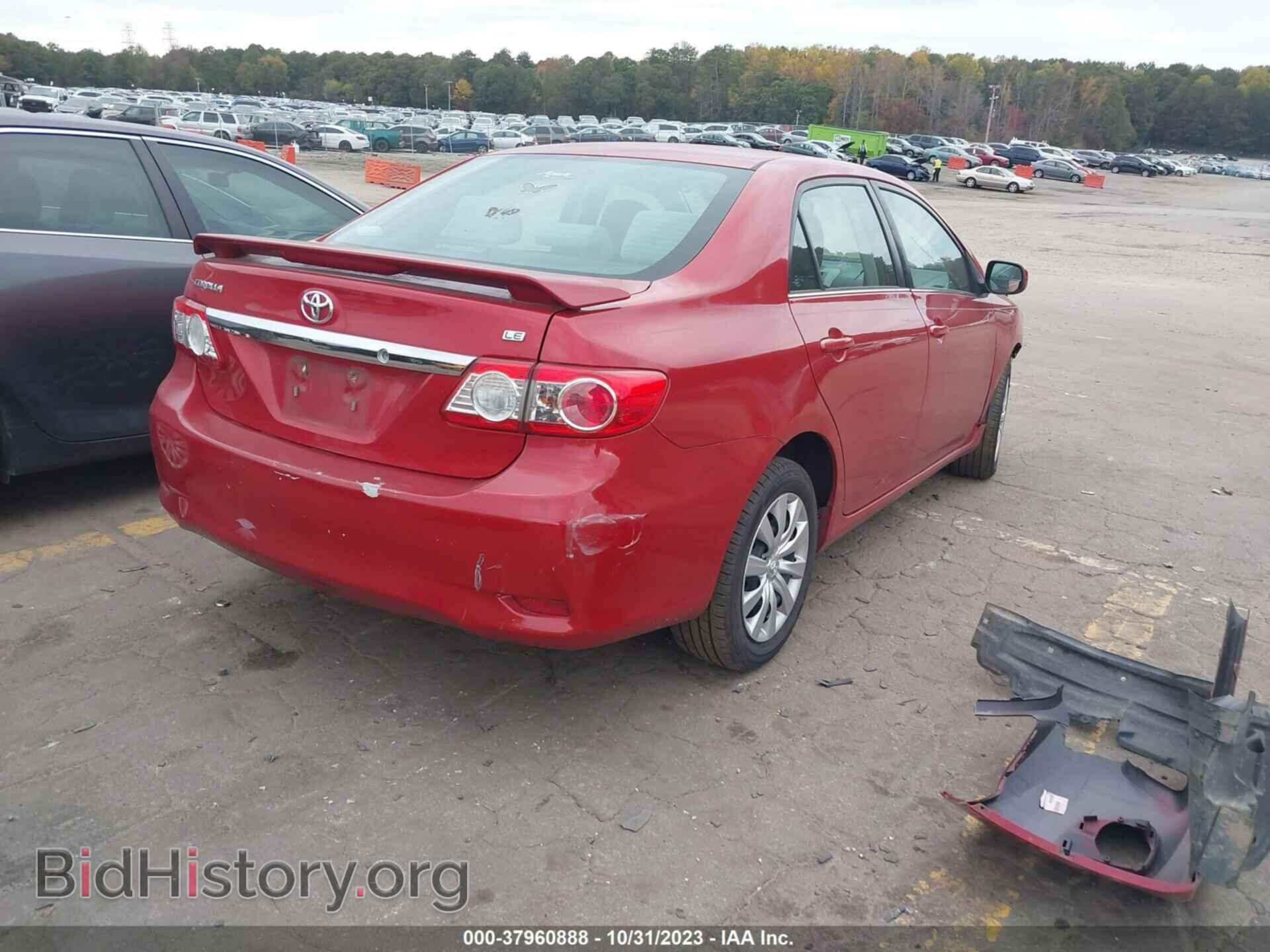 2013 TOYOTA COROLLA - VIN: 5YFBU4EE3DP141780 - Фото 4
