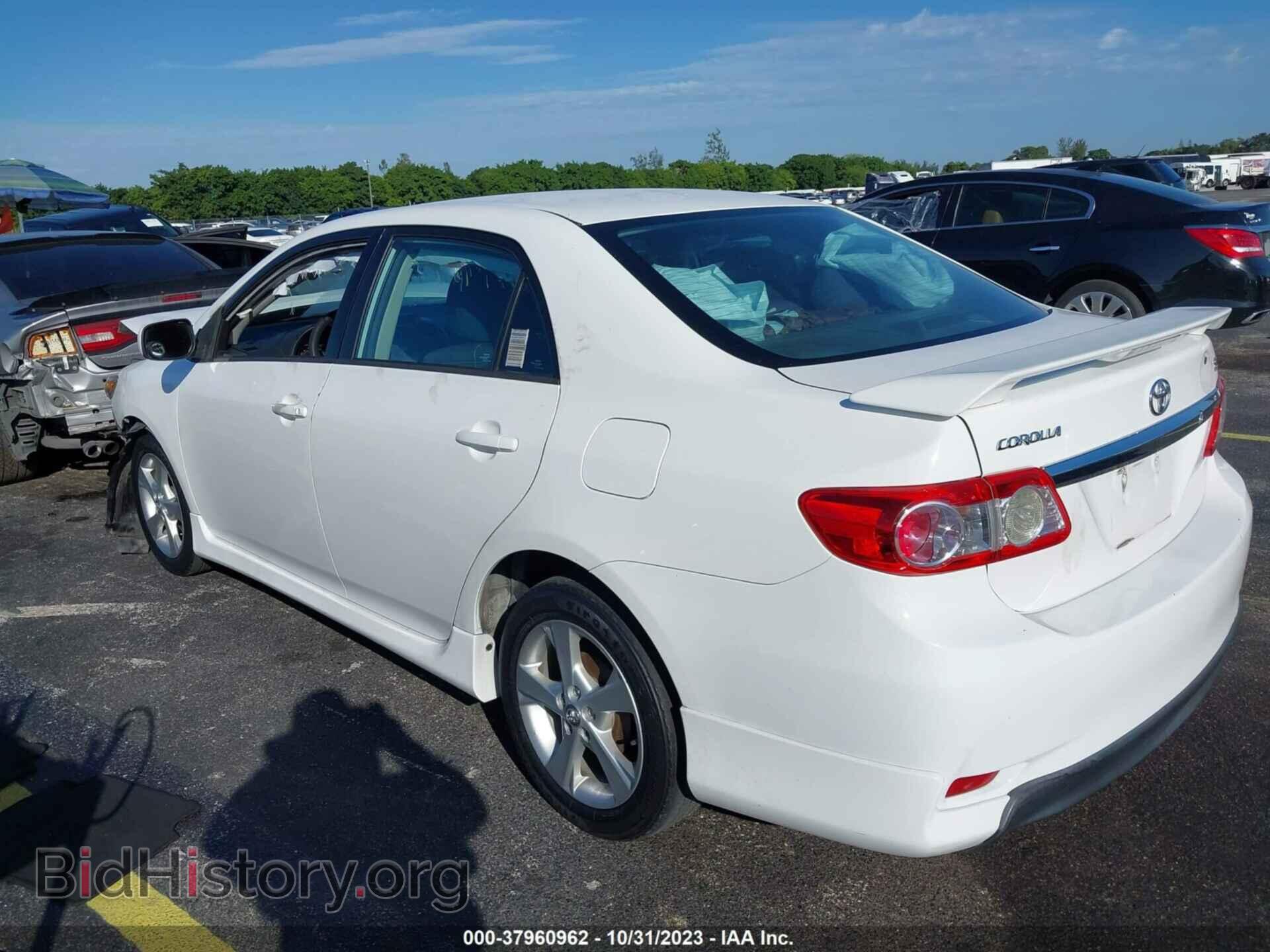 2012 TOYOTA COROLLA - VIN: 5YFBU4EE6CP068614 - Фото 3