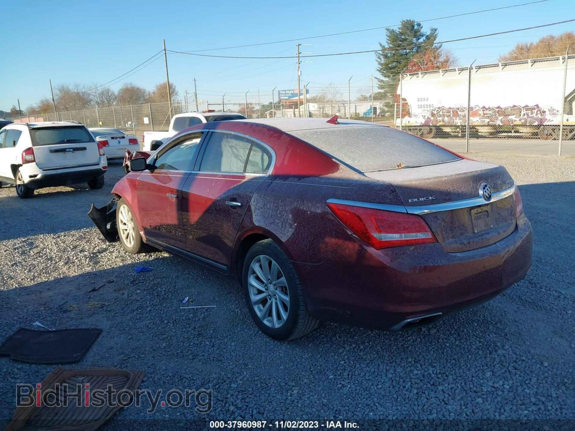 2014 BUICK LACROSSE - VIN: 1G4GB5G37EF306165 - Фото 3