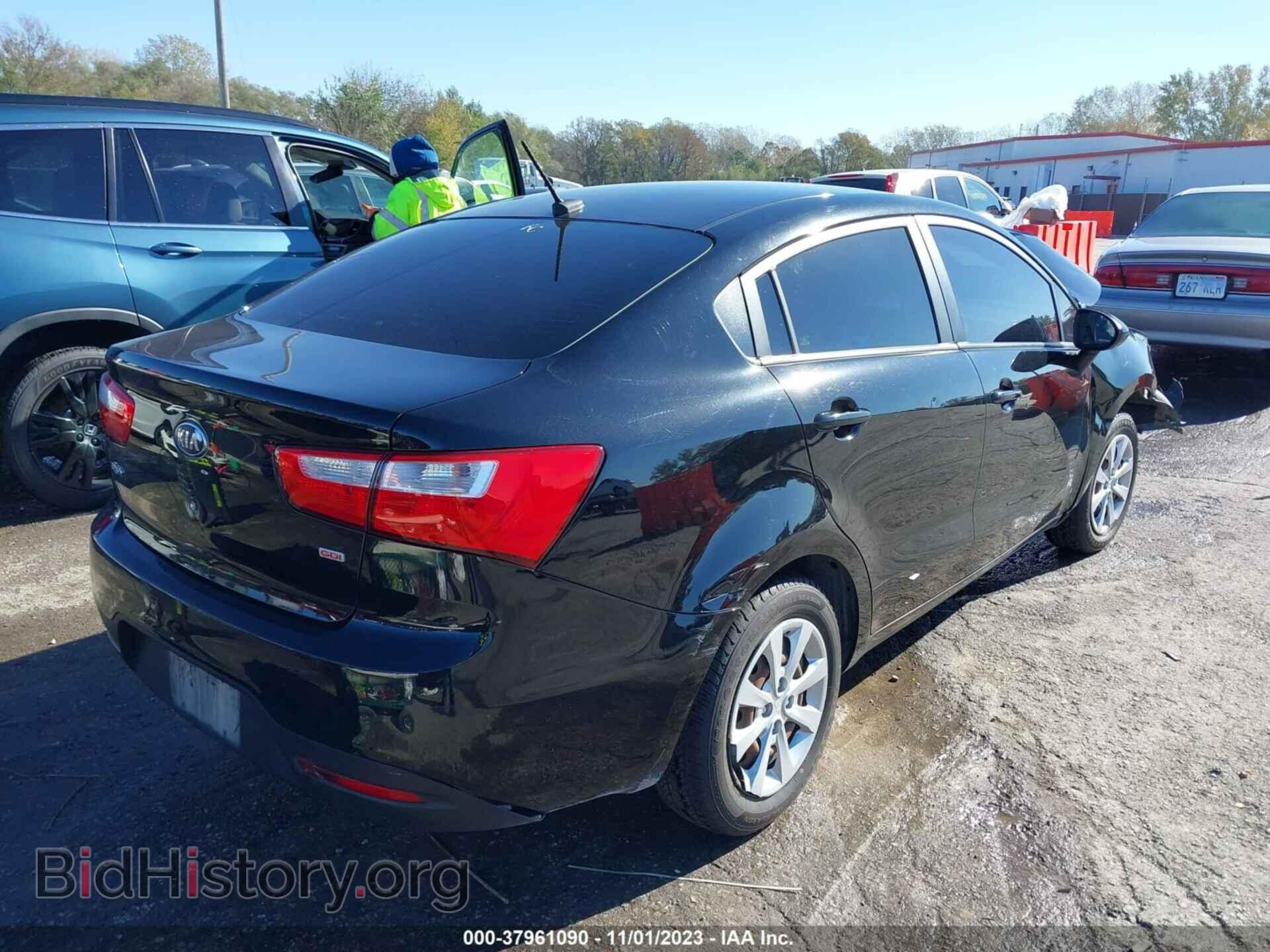 2013 KIA RIO - VIN: KNADM4A32D6203591 - Фото 4