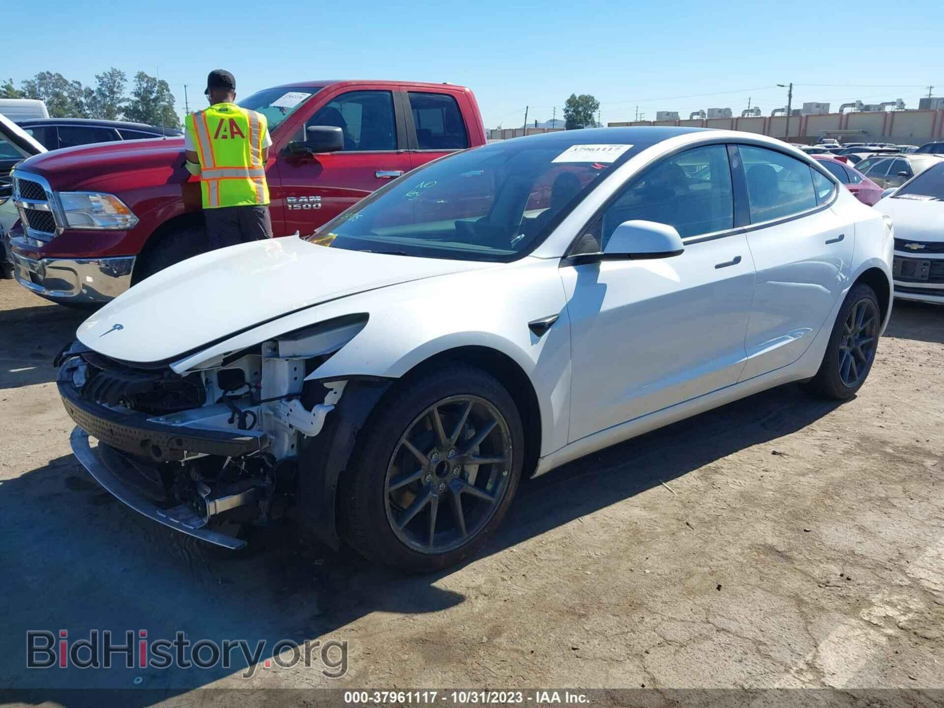 2023 TESLA MODEL 3 - VIN: 5YJ3E1EA6PF517742 - Фото 2