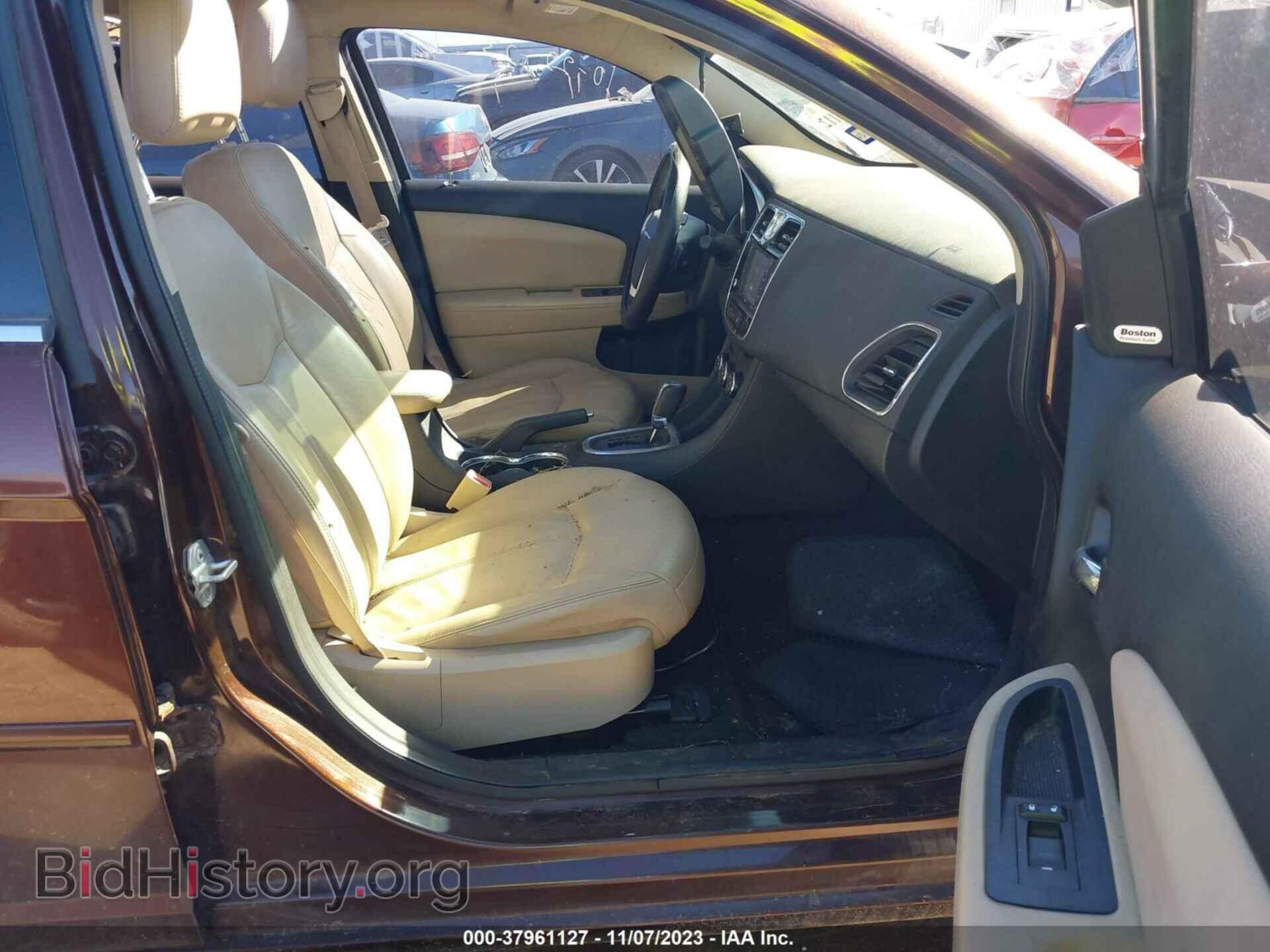 2012 CHRYSLER 200 - VIN: 1C3CCBCG9CN184939 - Фото 5
