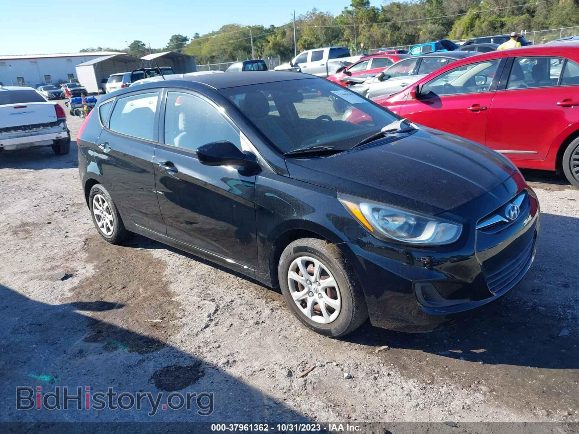 Photo KMHCT5AE6CU030043 - HYUNDAI ACCENT 2012