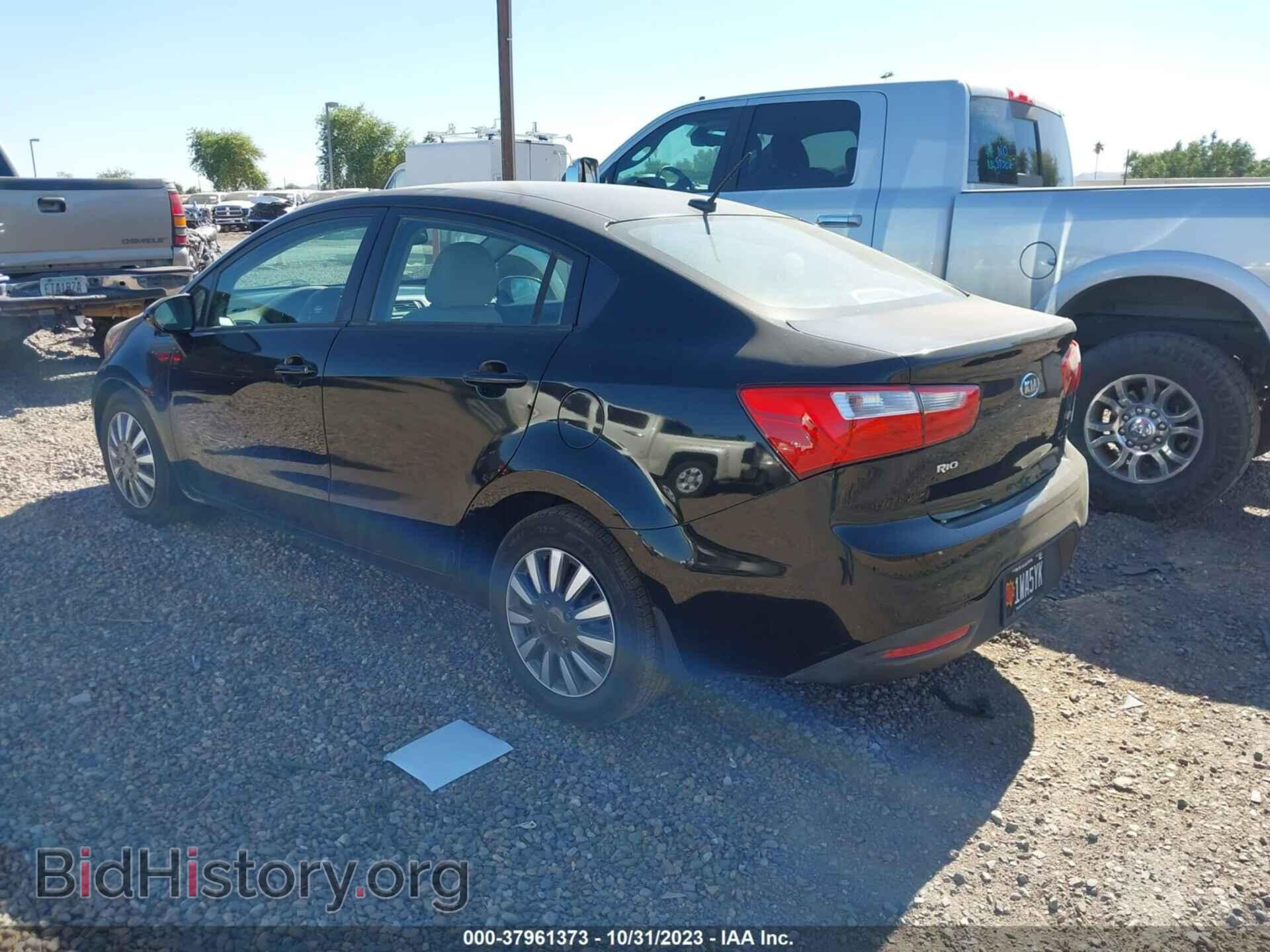 2013 KIA RIO - VIN: KNADM4A36D6131570 - Фото 3