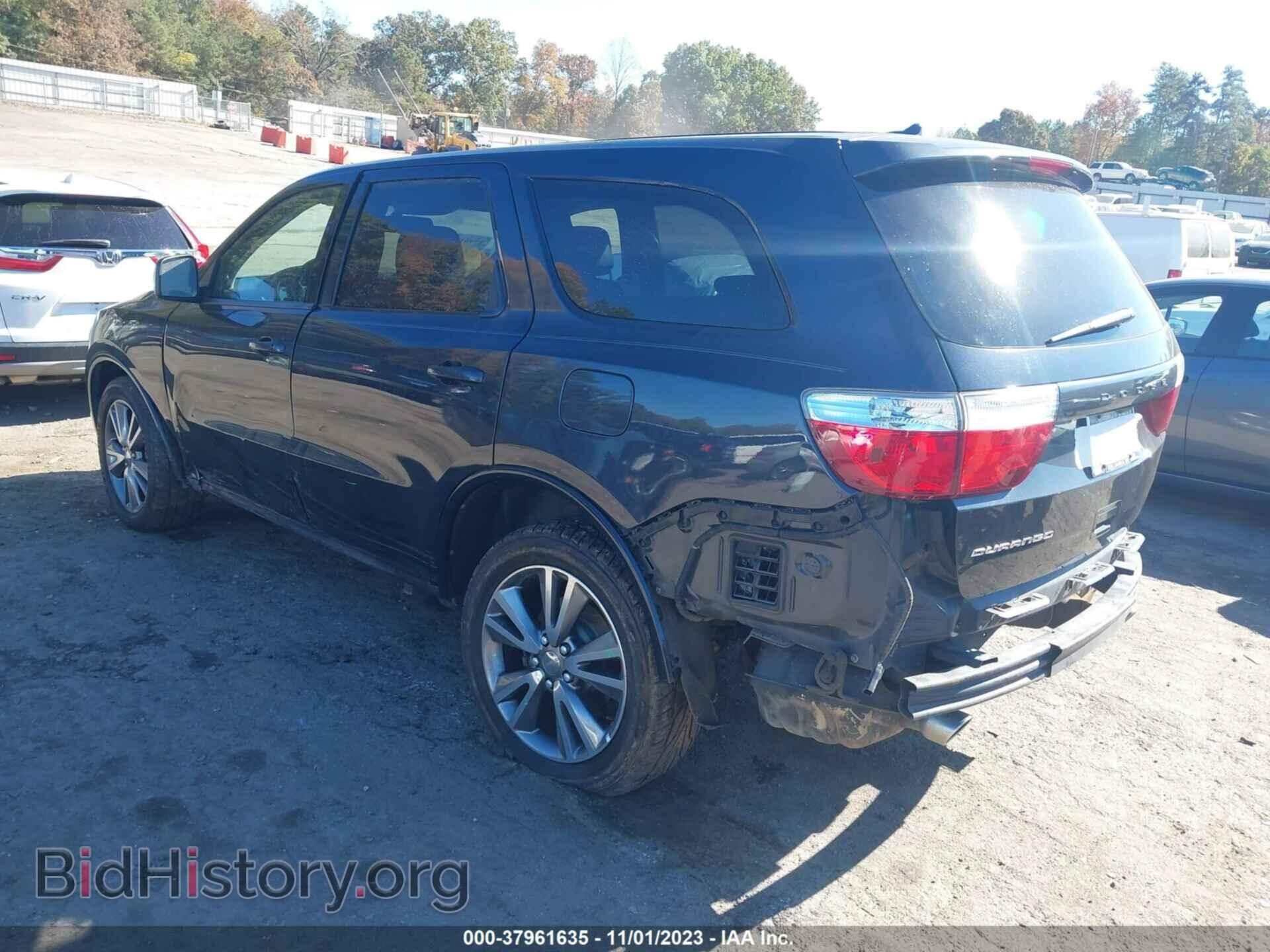 2013 DODGE DURANGO - VIN: 1C4RDHAGXDC564703 - Photo 3